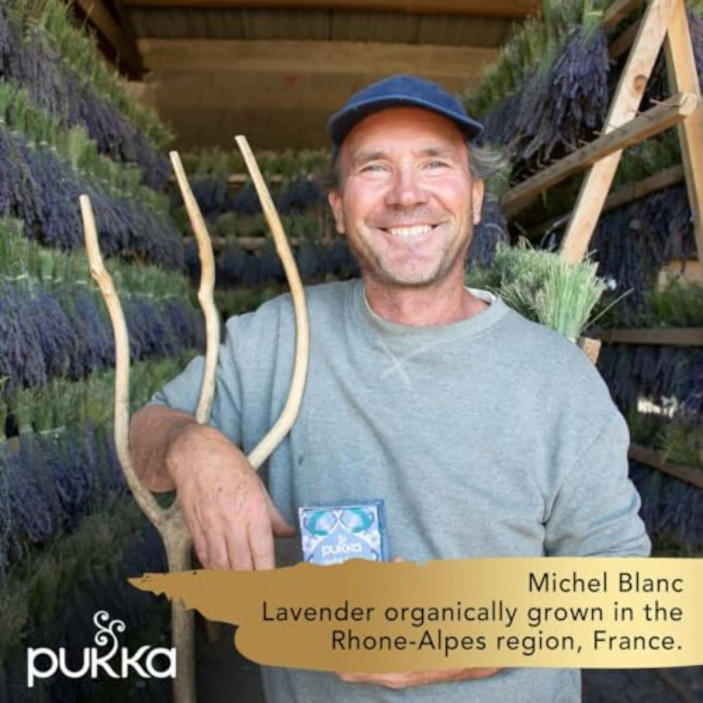 Best Before 06/2026 Pukka Organic Relax Herbal Tea Caffeine Free 45 Bags New