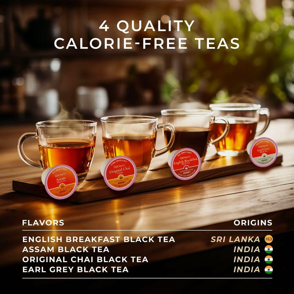 BestBy06/26 Gya Tea Co Morning Start Tea Gift Set 16ct Assorted Tea Pods