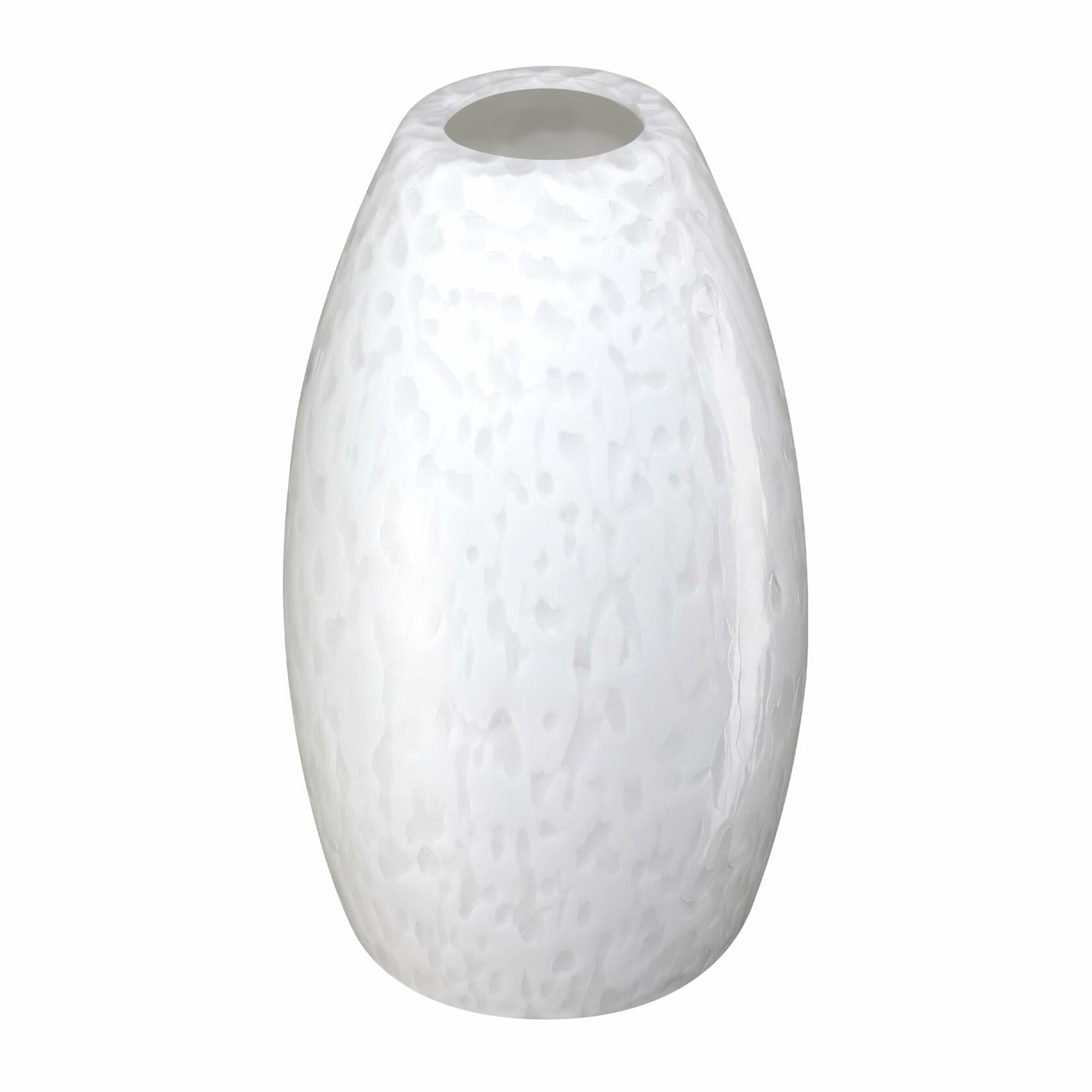 CJY CHENJINYAN 4.65" Oval Off White Glass Lamp Shade 1 Pack