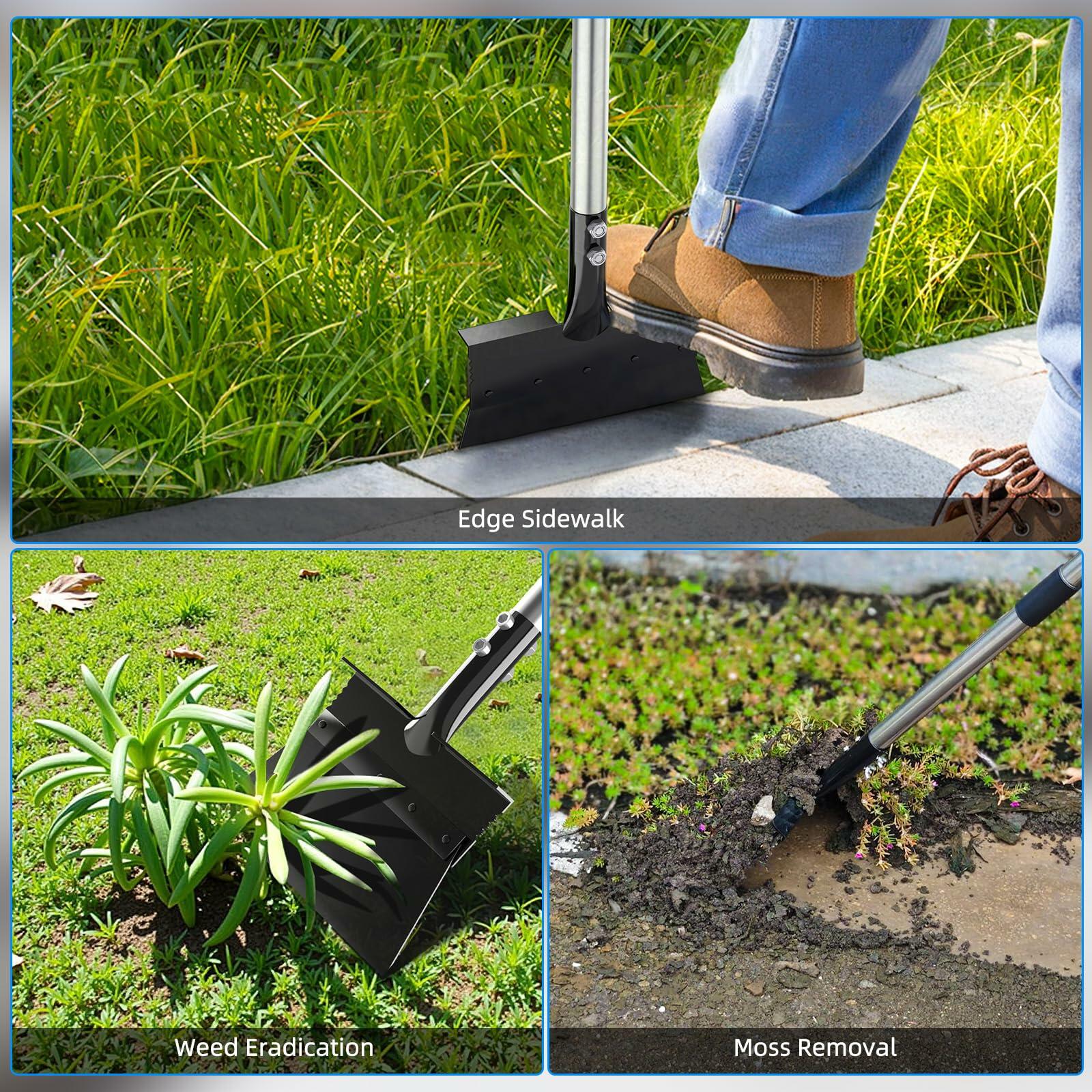 MillionHome Detachable Garden Snow Shovel 11-Inch Wide Driveway Tool