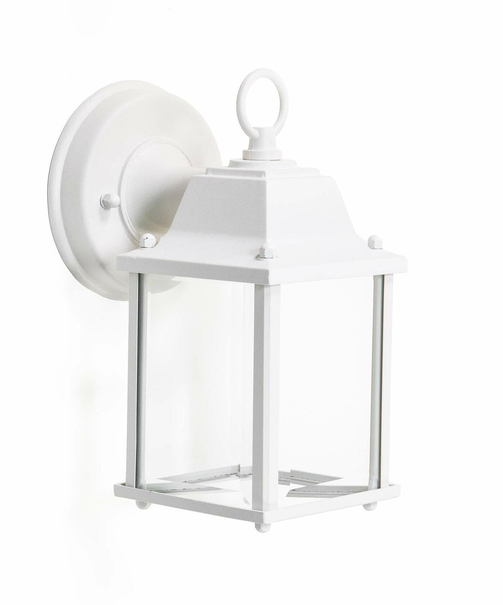 CORAMDEO Outdoor LED Wall Sconce Light White Cast Aluminum 800 Lumens 3K