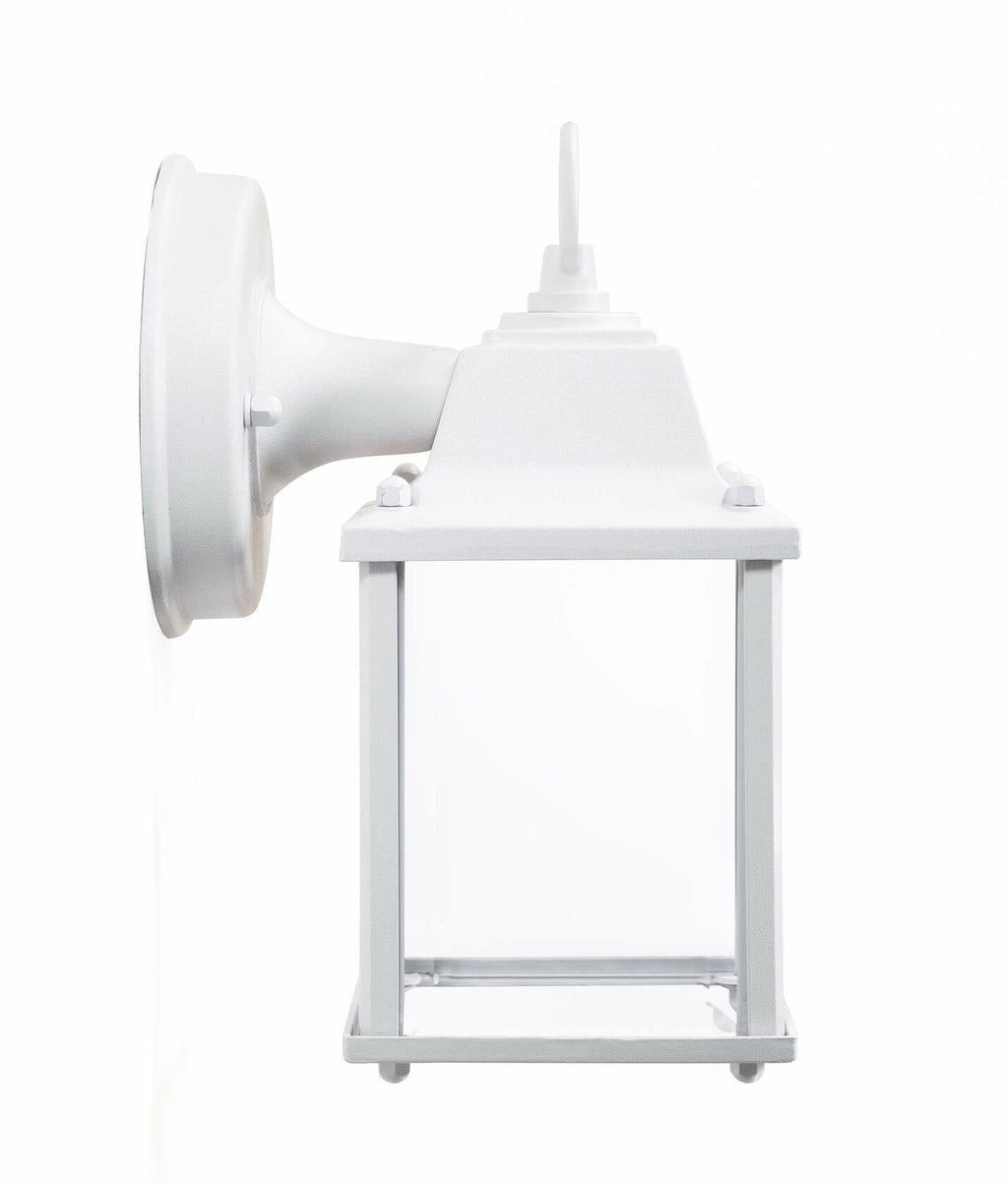 CORAMDEO Outdoor LED Wall Sconce Light White Cast Aluminum 800 Lumens 3K