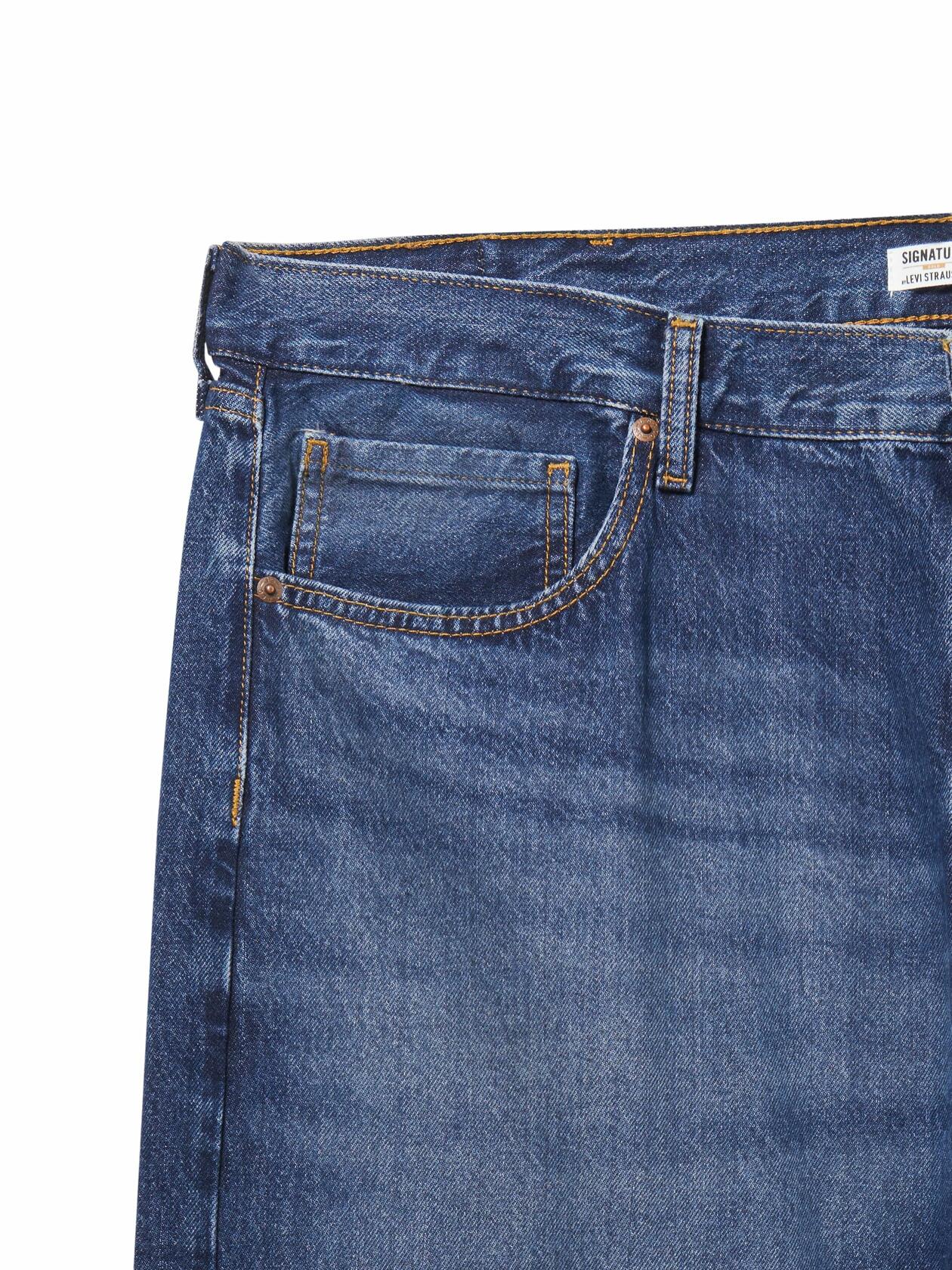 Levi Strauss Signature Gold Big & Tall Men's Flex Jeans Odyssey 44W x 30L