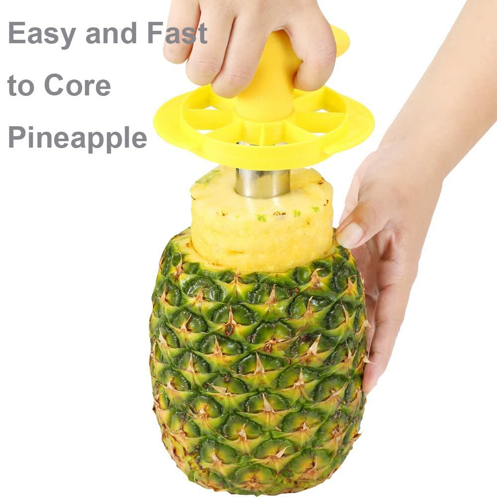 SameTech Stainless Steel Pineapple Peeler Corer Slicer Kitchen Tool New