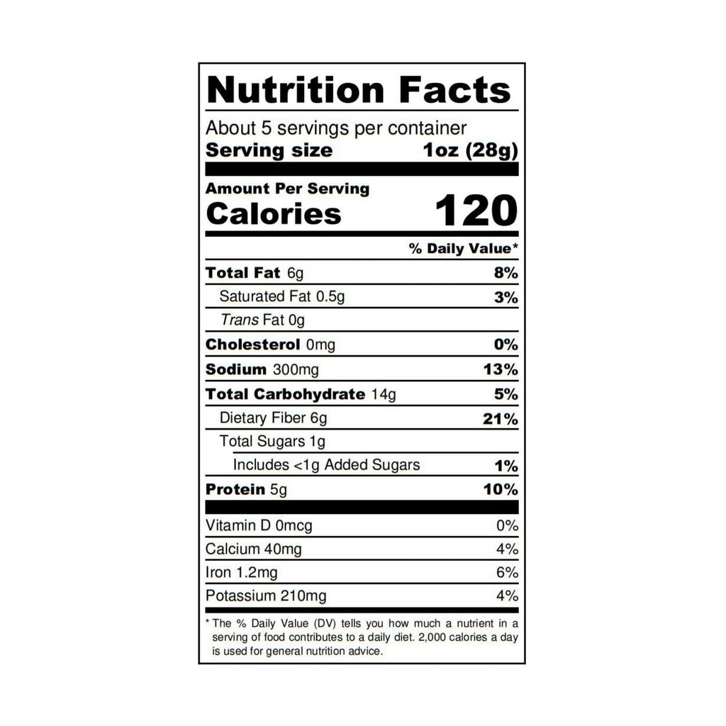 BestBy05/25 Biena Chickpea Lil Bit Evrythin Snack 5oz Pack - Delicious Healthy