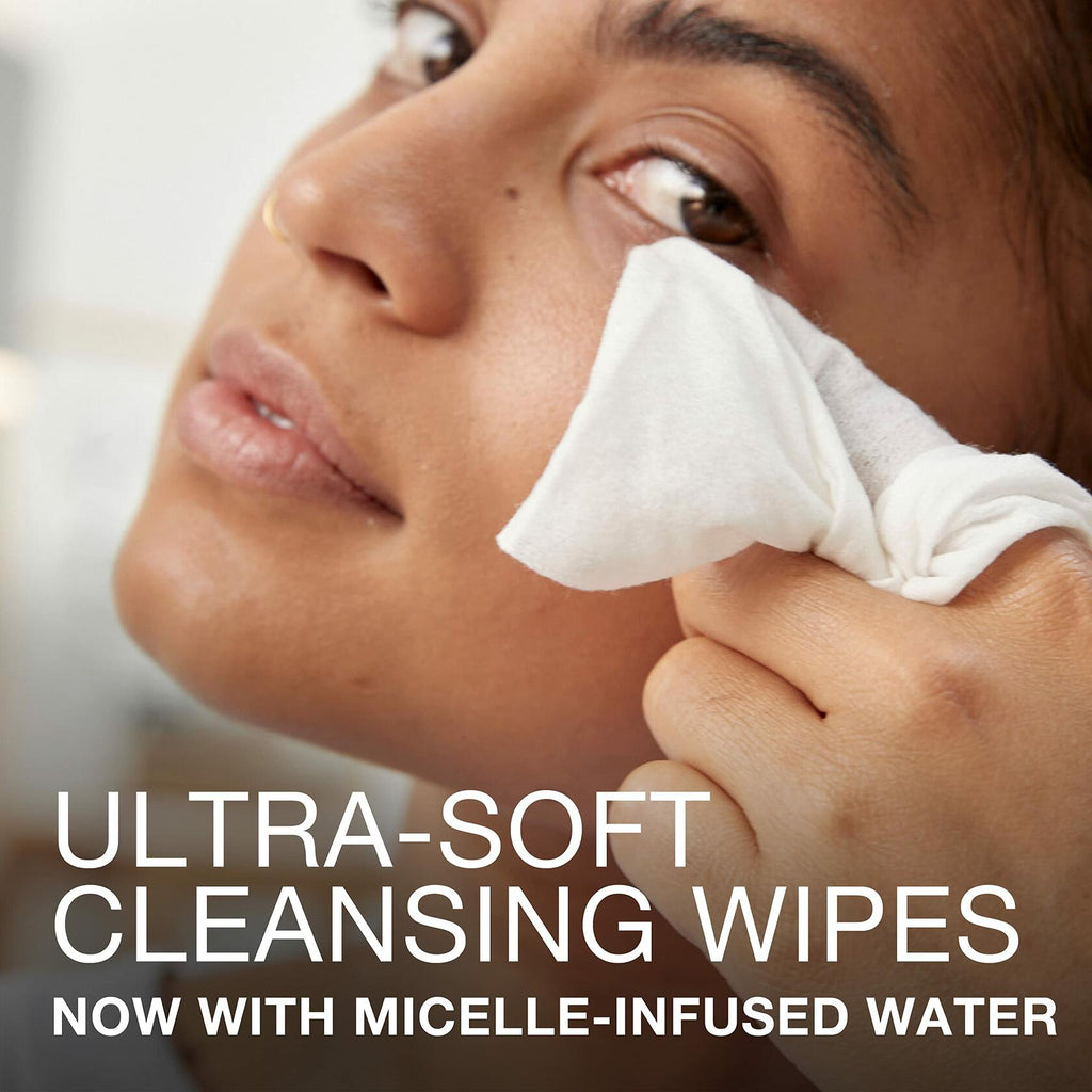 Neutrogena Makeup Remover Wipes Alcohol-Free Twin Pack 2x25 Count Facial