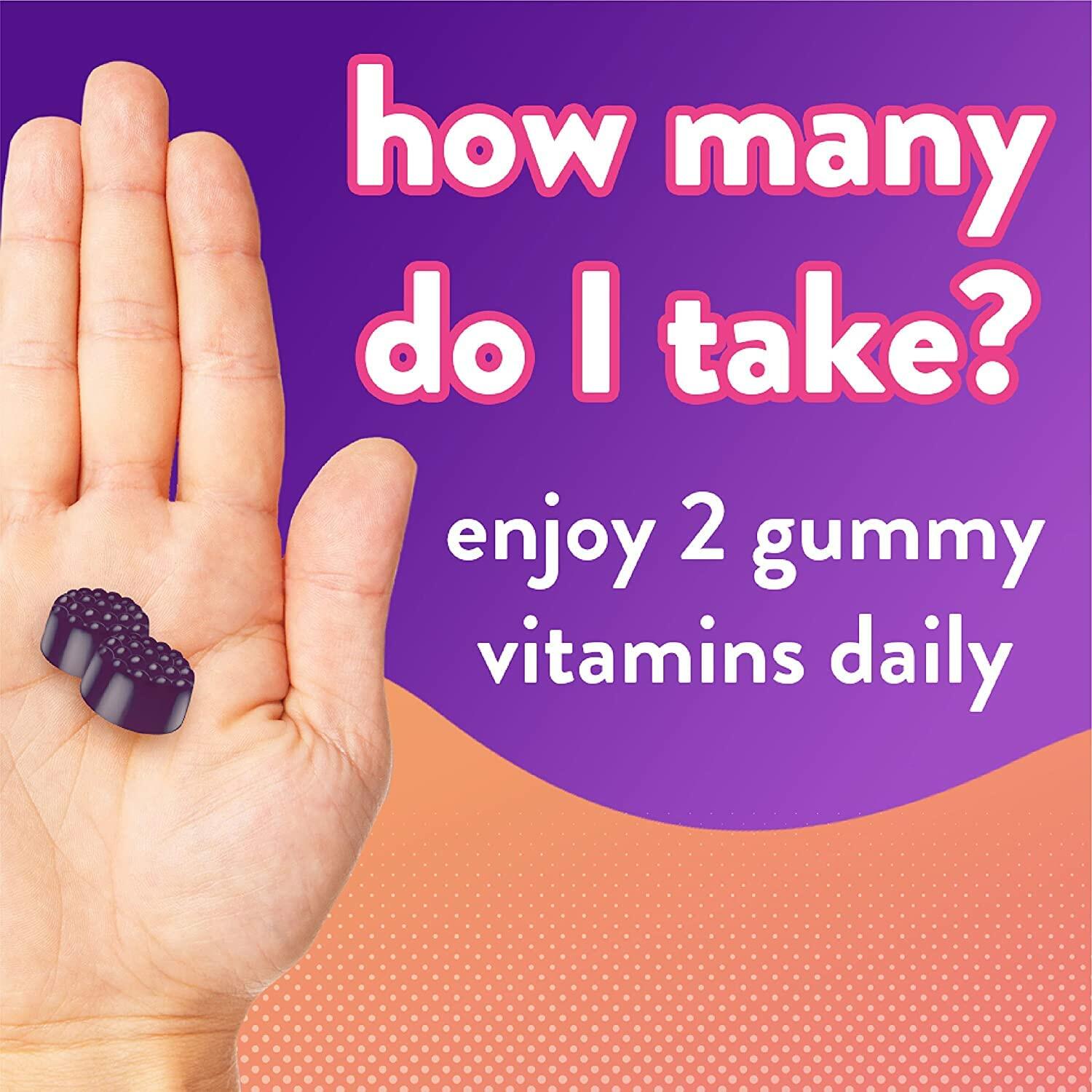 BestBy03/25 Vitafusion Melatonin 5mg Extra Strength Blackberry Gummies 2 Pack