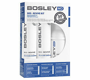 BosleyMD Revive Kit 3-Step Thinning Hair Care Non Color-Treated 3 Pcs New