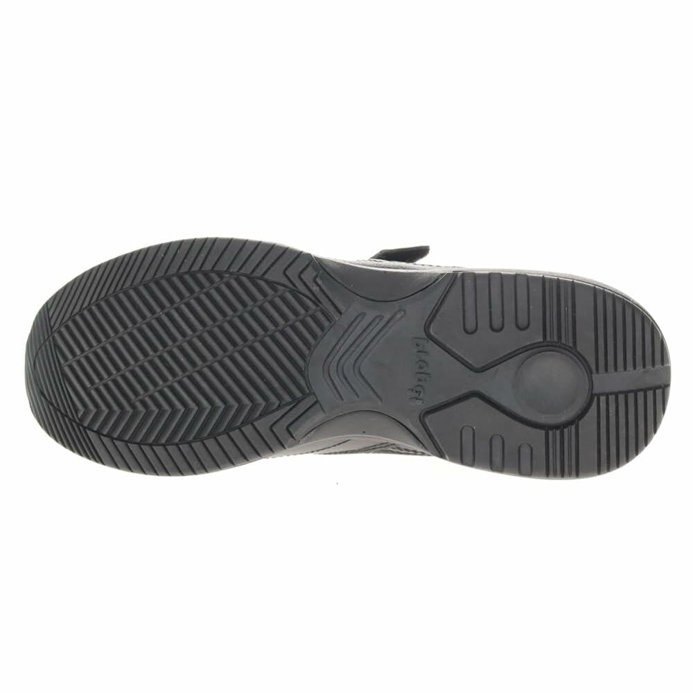 Propét LifeWalker Flex Leather Orthotic Comfort Walking Shoes Black US 6.5 Wide