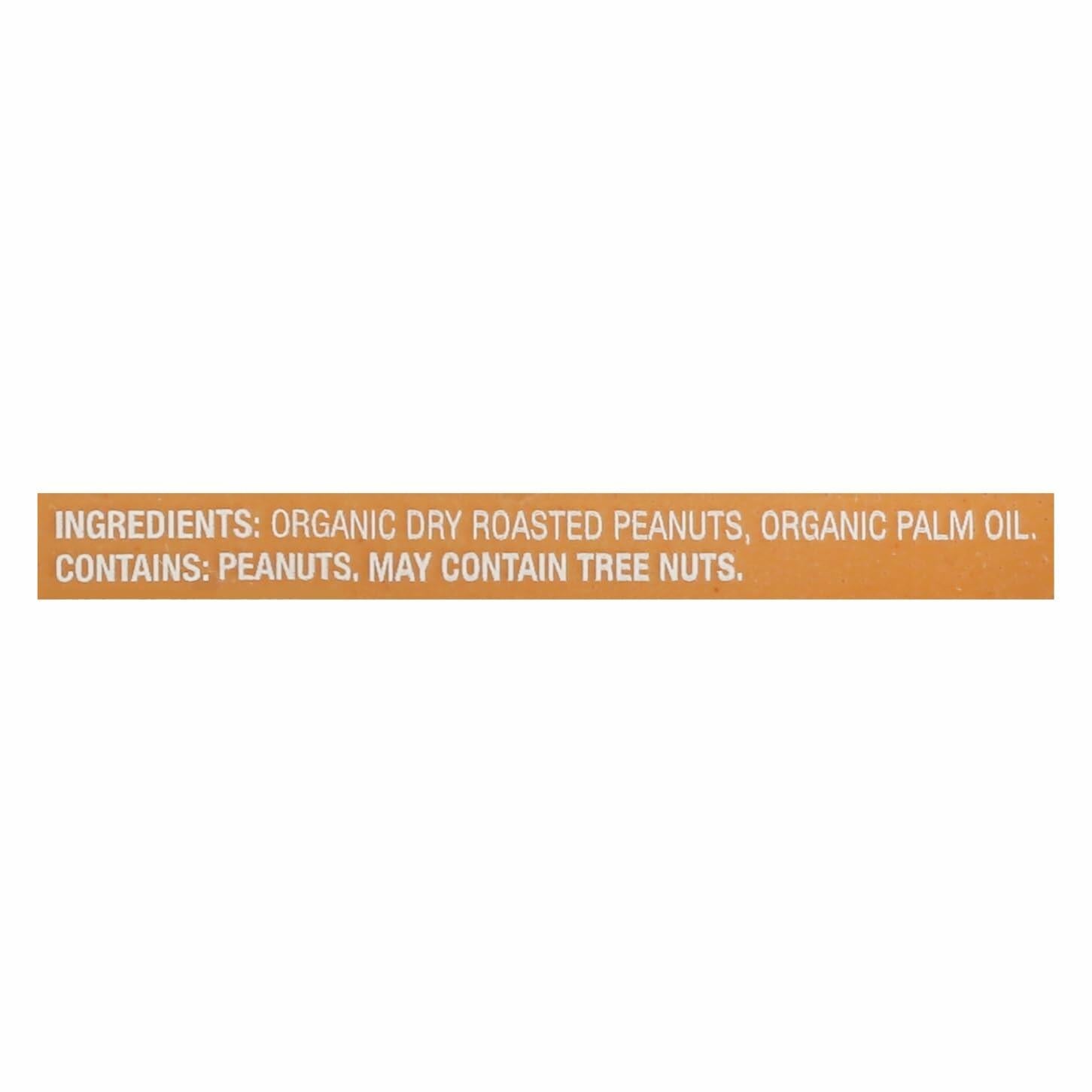 BestBy01/25 MaraNatha Organic Peanut Butter No Stir No Sugar 16oz Jar