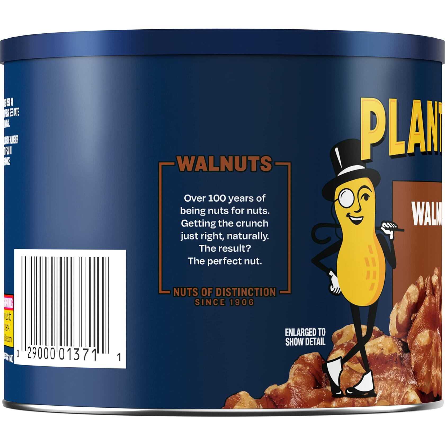 BestBy02/25 PLANTERS Walnuts Individual Nut Snack Pack 7.25oz - Pack of 1