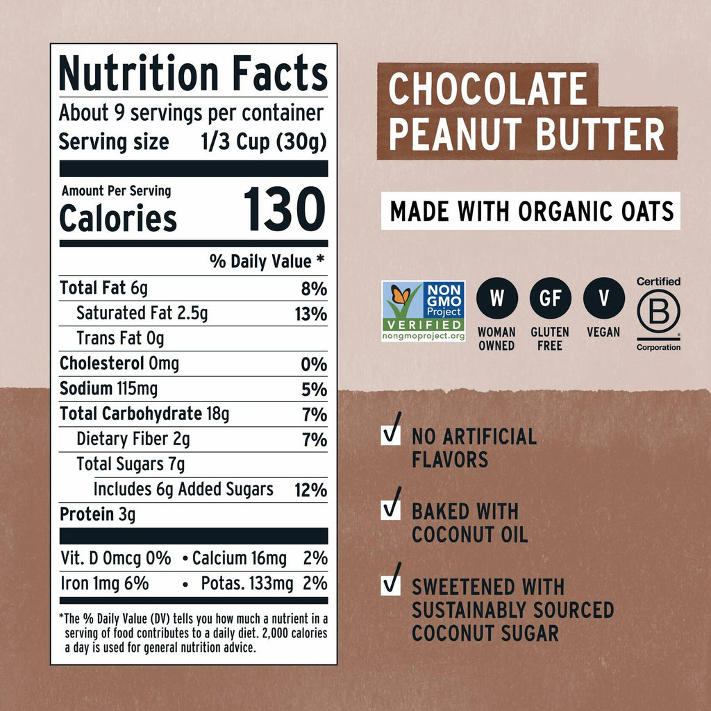 BestBy02/25 Purely Elizabeth Chocolate Peanut Butter Granola Gluten-Free Non-GMO