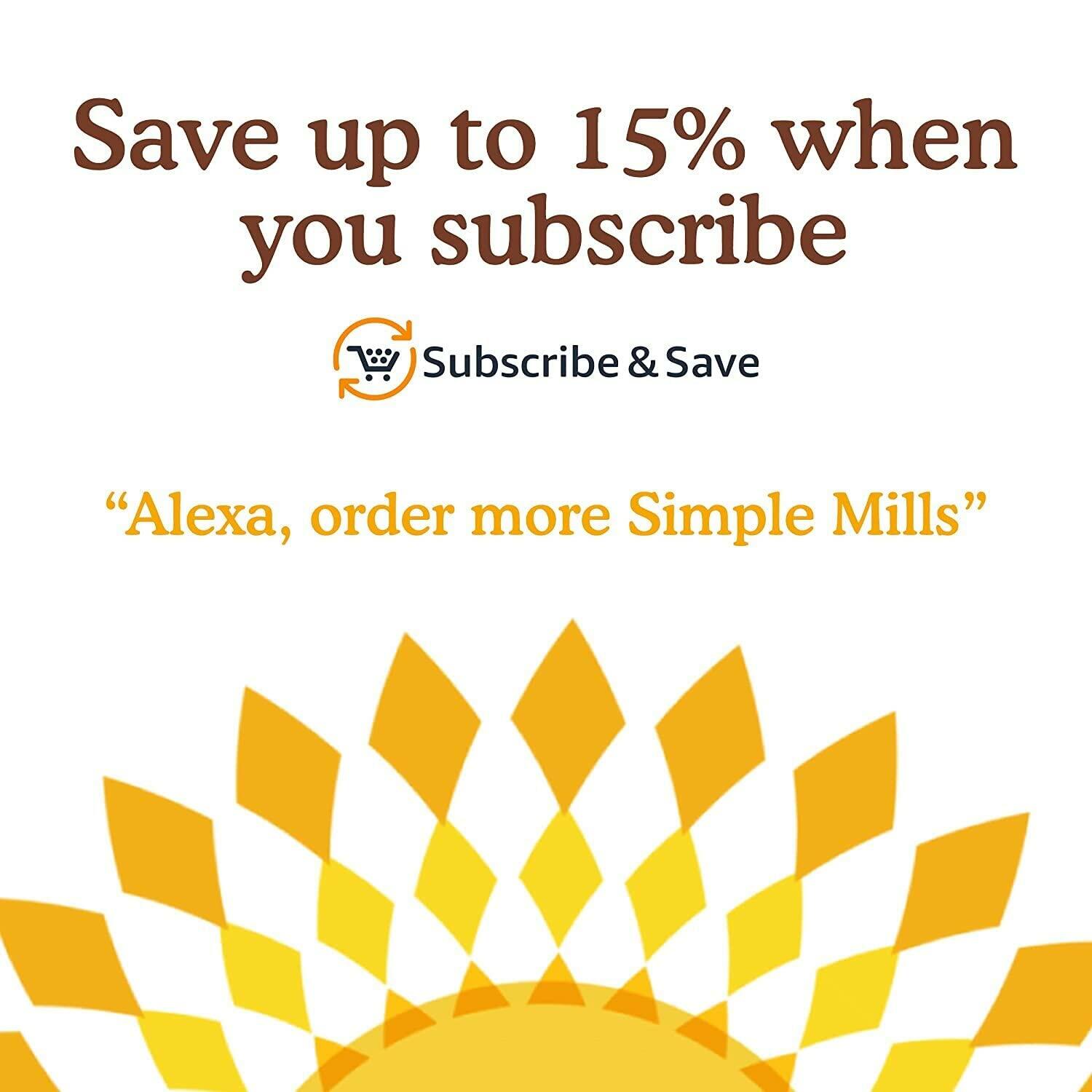 BestBy04/25 Simple Mills Organic Seed Crackers Original Gluten Free Vegan 4.25oz