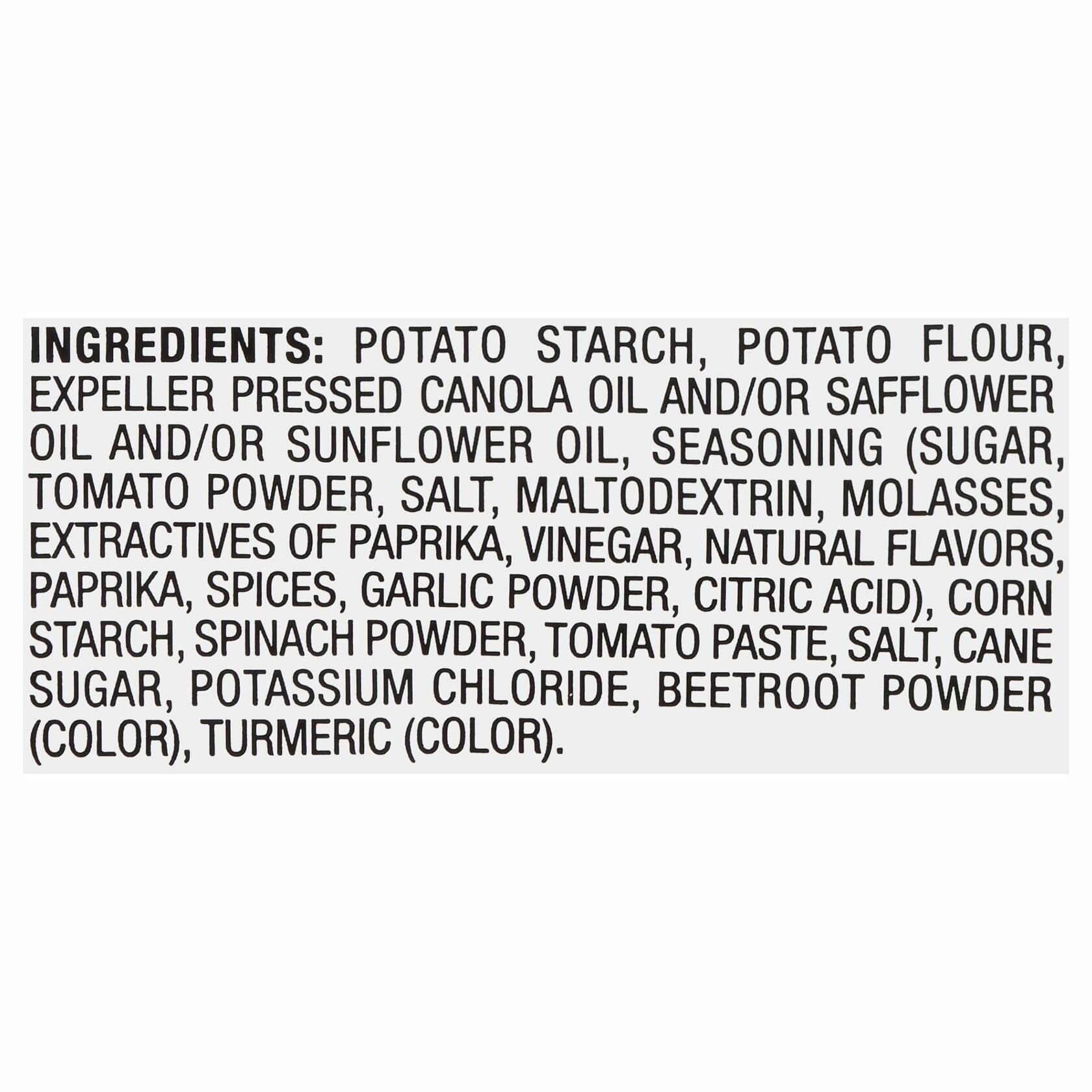 BestBy12/24 Sensible Portions Garden Veggie Straws BBQ, 6 Oz Snack Pack