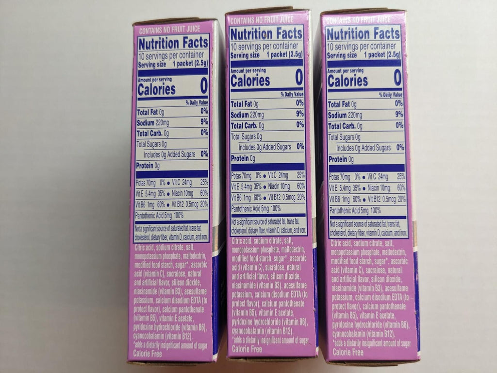 BestBy07/25 Propel Raspberry LemonadeDrink Mix Electrolytes&Vitamins 0.08oz 30ct