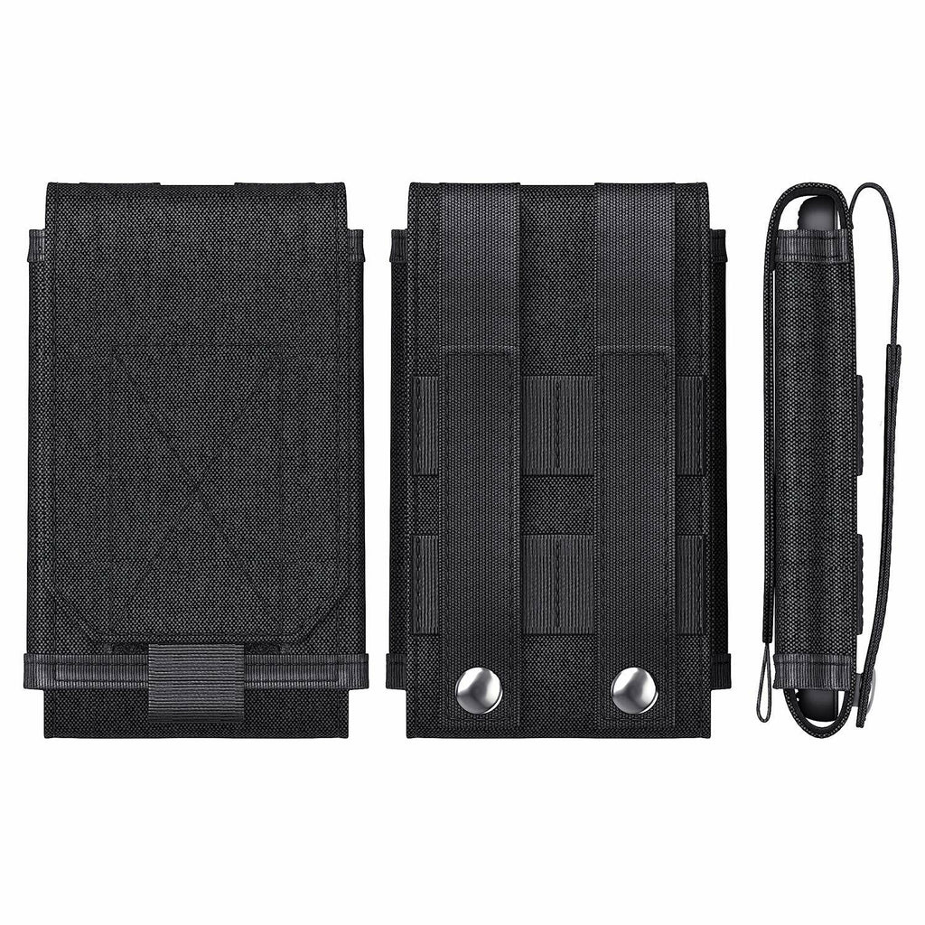 PiTau Army Molle Large Phone Belt Holster Pouch for Large Screen Cellphone