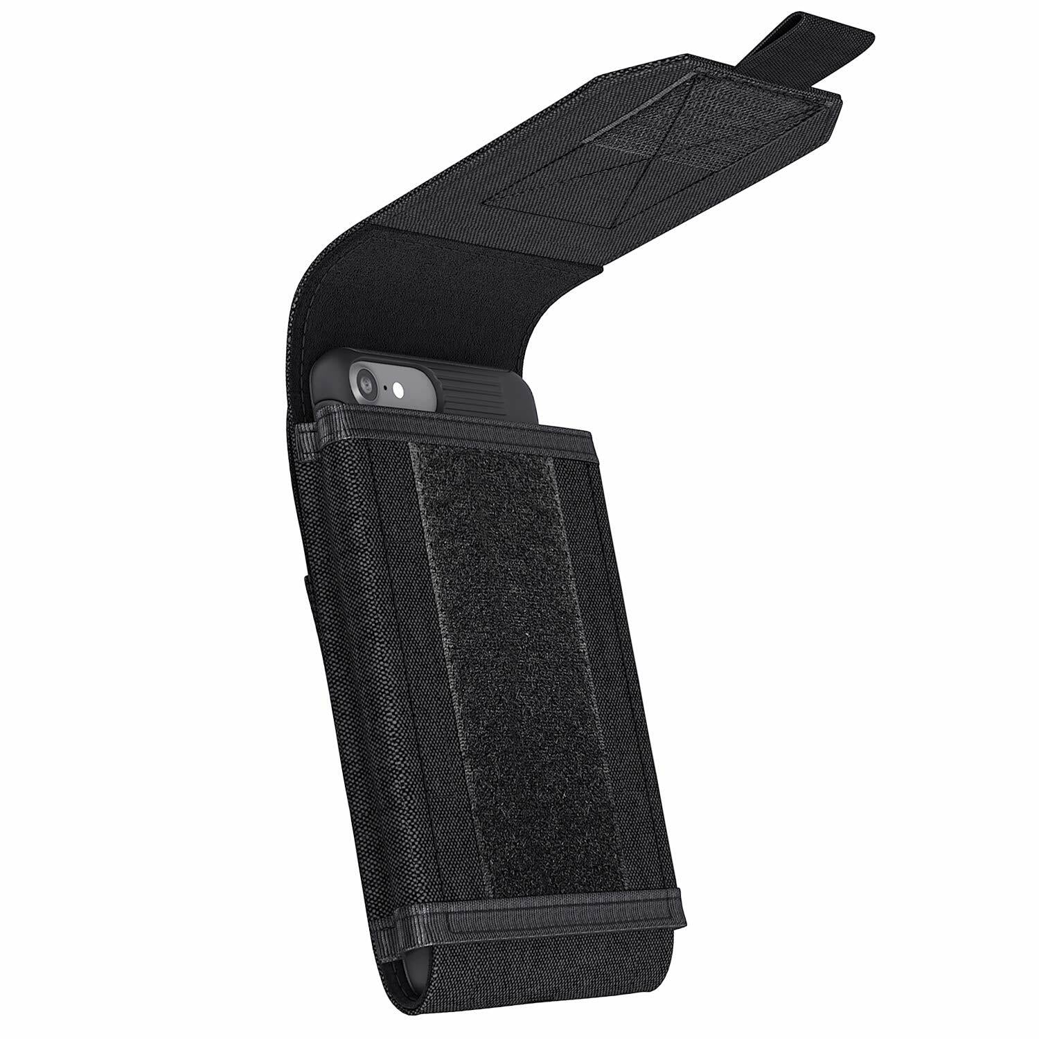 PiTau Army Molle Large Phone Belt Holster Pouch for Large Screen Cellphone