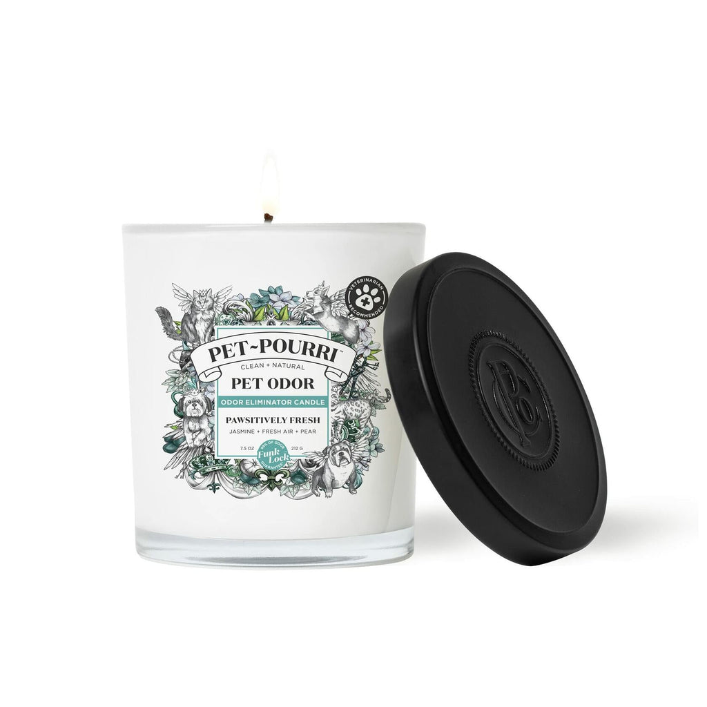 Pet-Pourri Pawsitively Fresh Pet Deodorizer Candle 7.5oz Vet Approved
