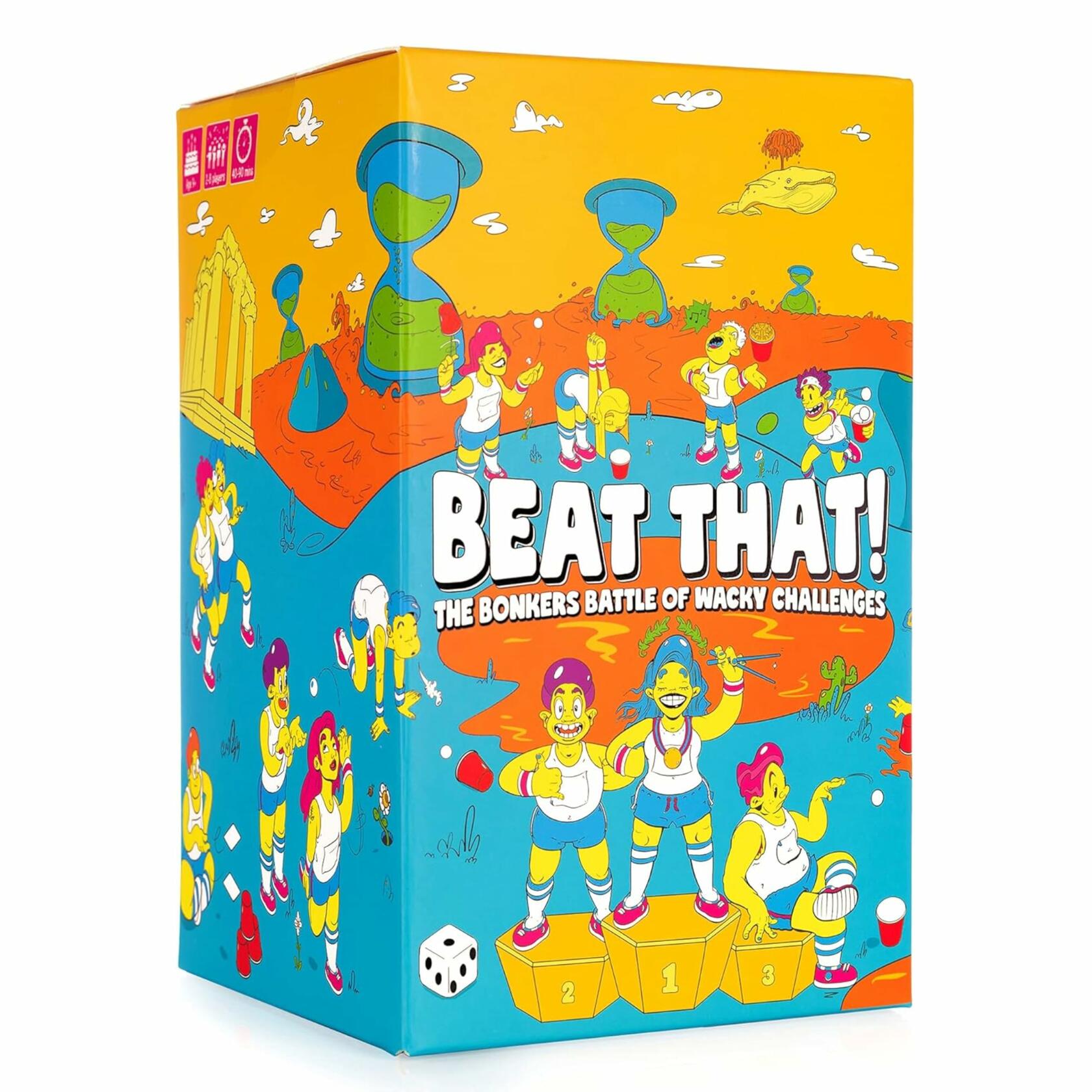 Gutter Games Beat That! The Bonkers Battle of Wacky Challenges Family Game