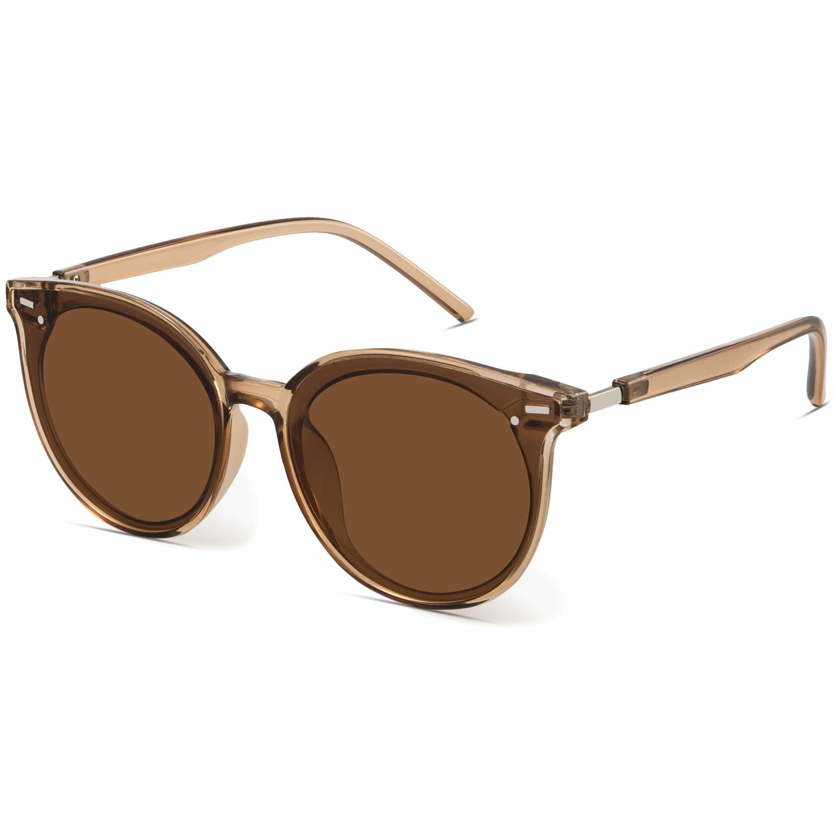 livho Polarized Retro Round Sunglasses Women Oversized Shades