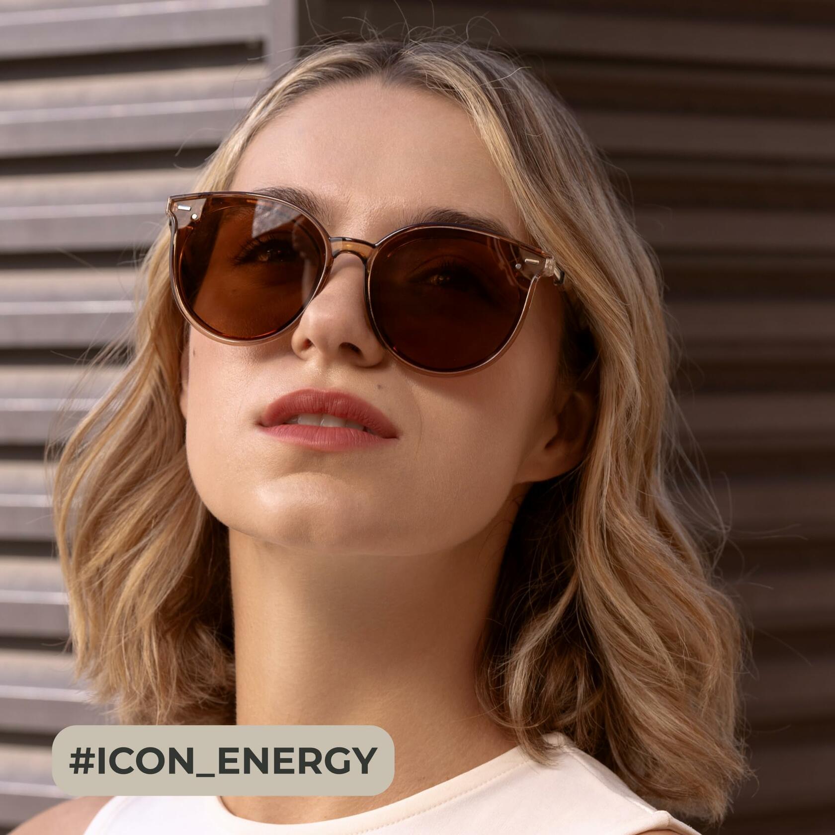 livho Polarized Retro Round Sunglasses Women Oversized Shades