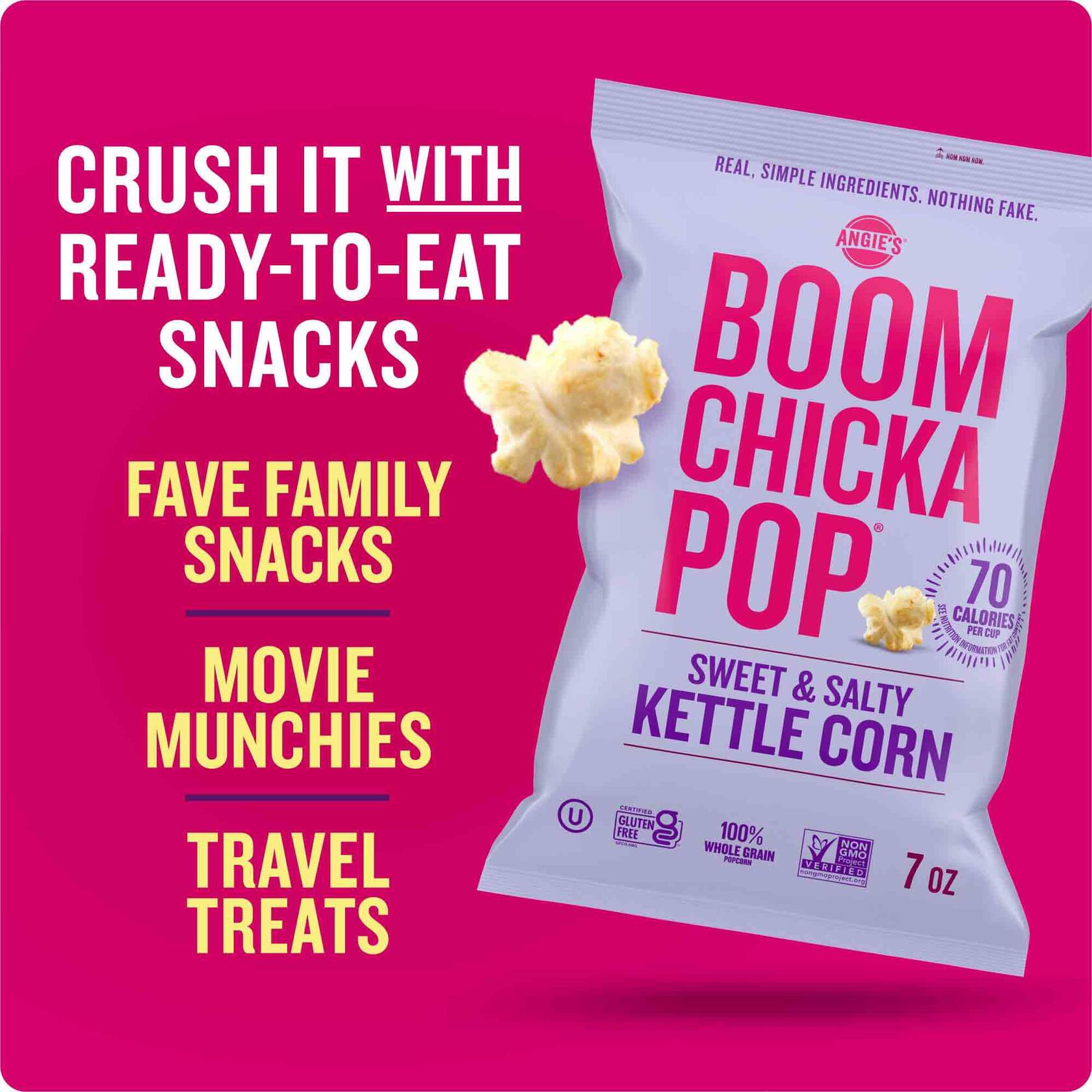 BestBy05/25 Angie's Boomchickapop Sweet Salty Kettle Corn Popcorn 7oz