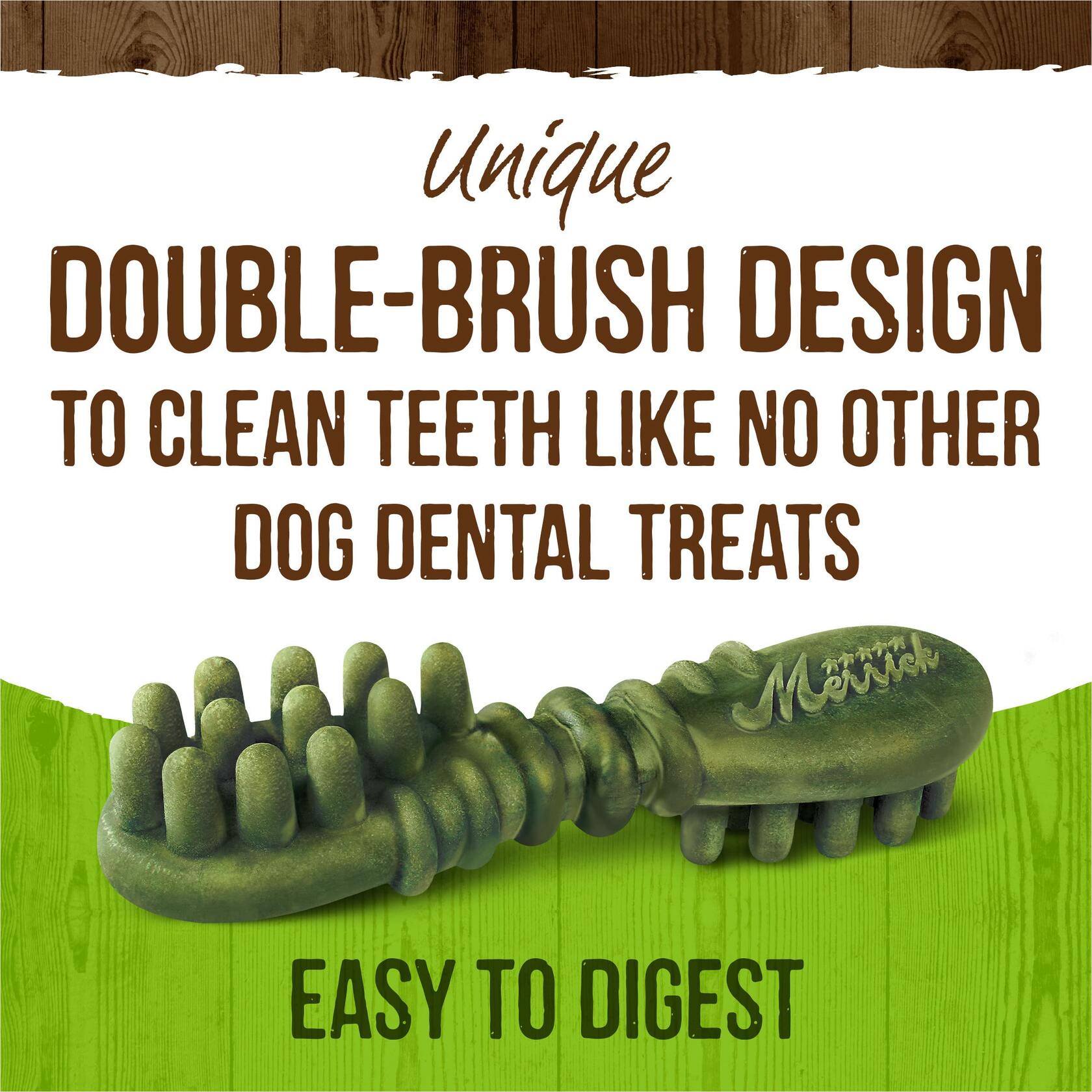 BB06/25 Merrick Fresh Kisses Dental Chews Coconut Botanical Oils 16 ct Large