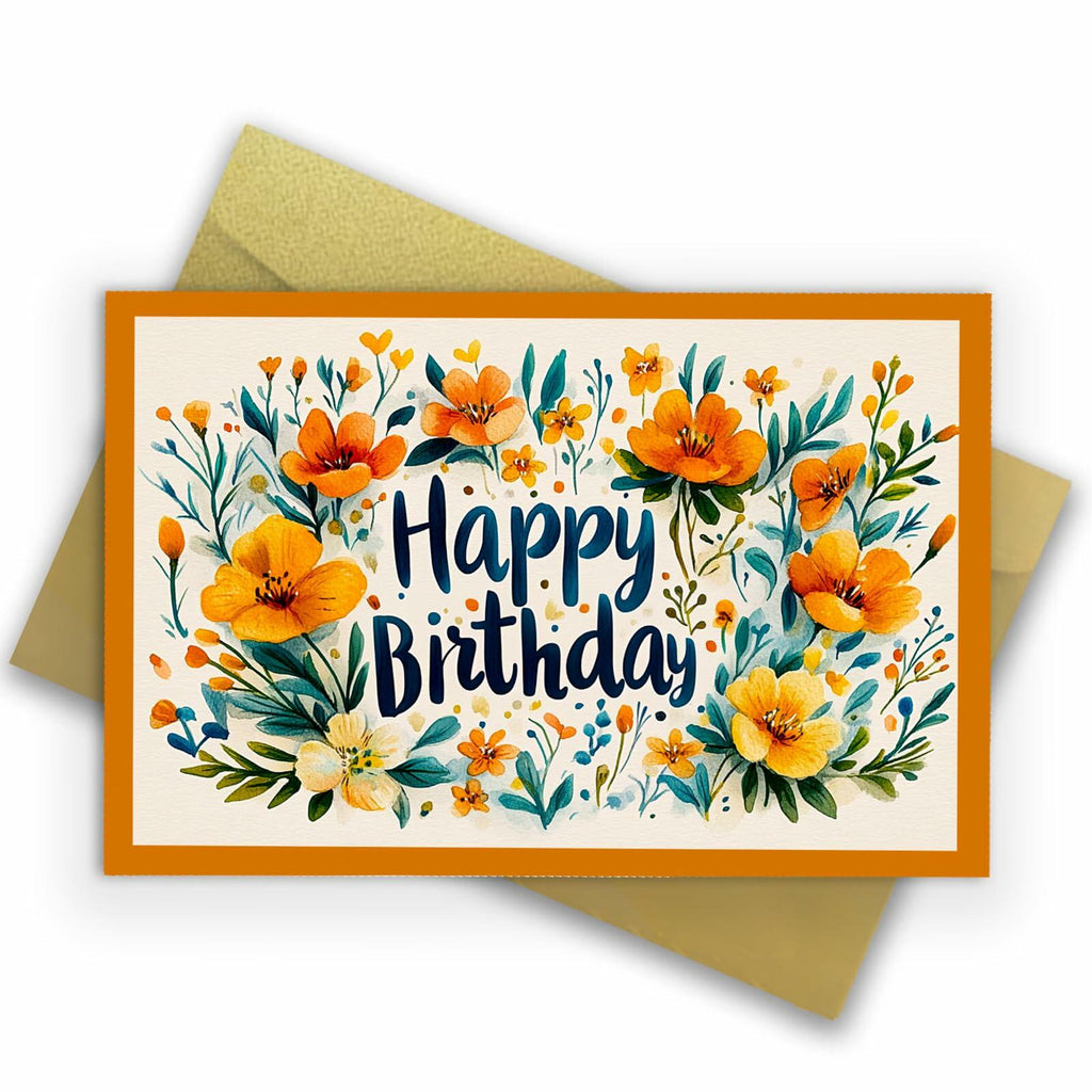 BESFIRD Funny Birthday Card Cute Deer Greeting 8x5.3 inches