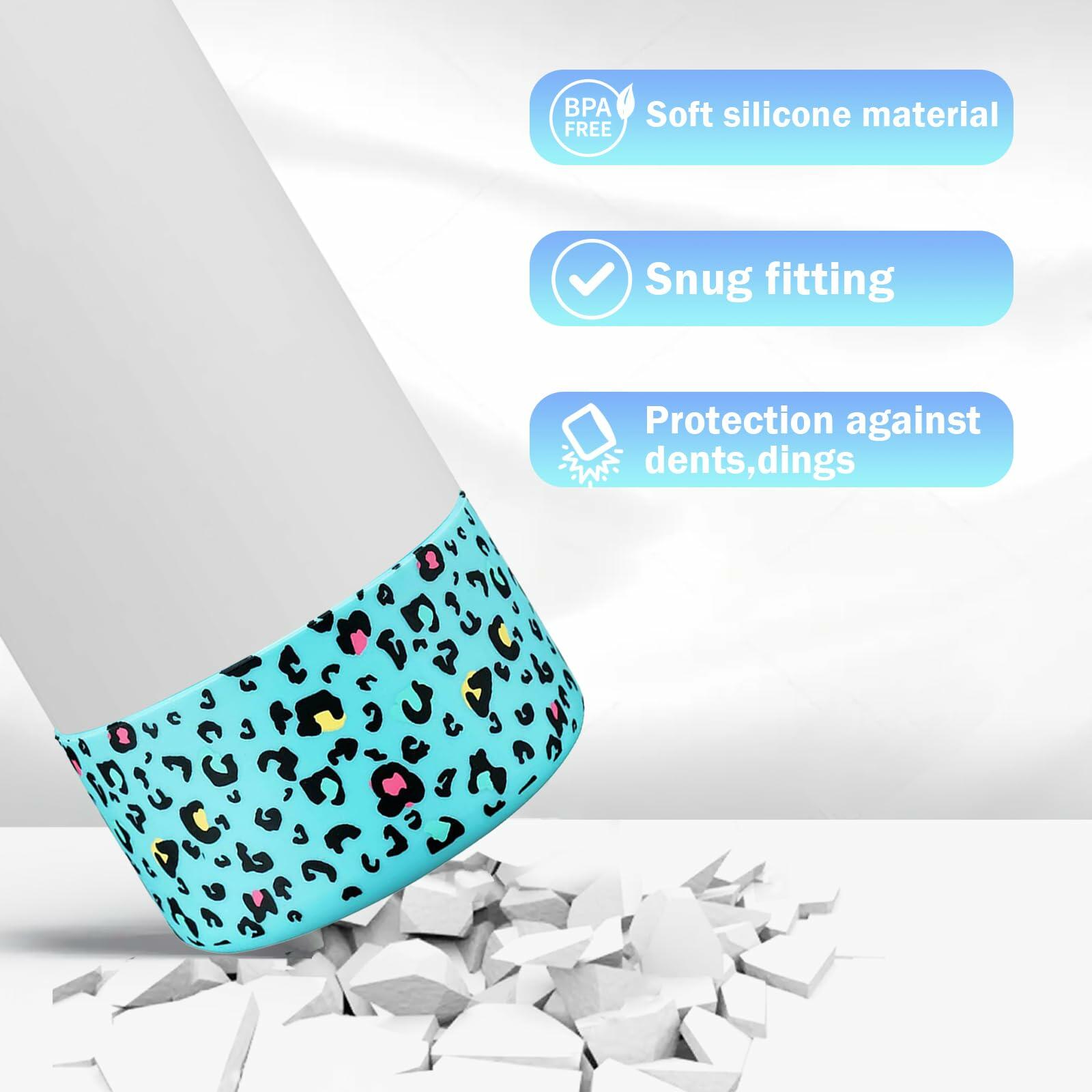 WK IEASON Silicone Base Boot for Hydro Flask 32OZ 40OZ Wide Mouth Black