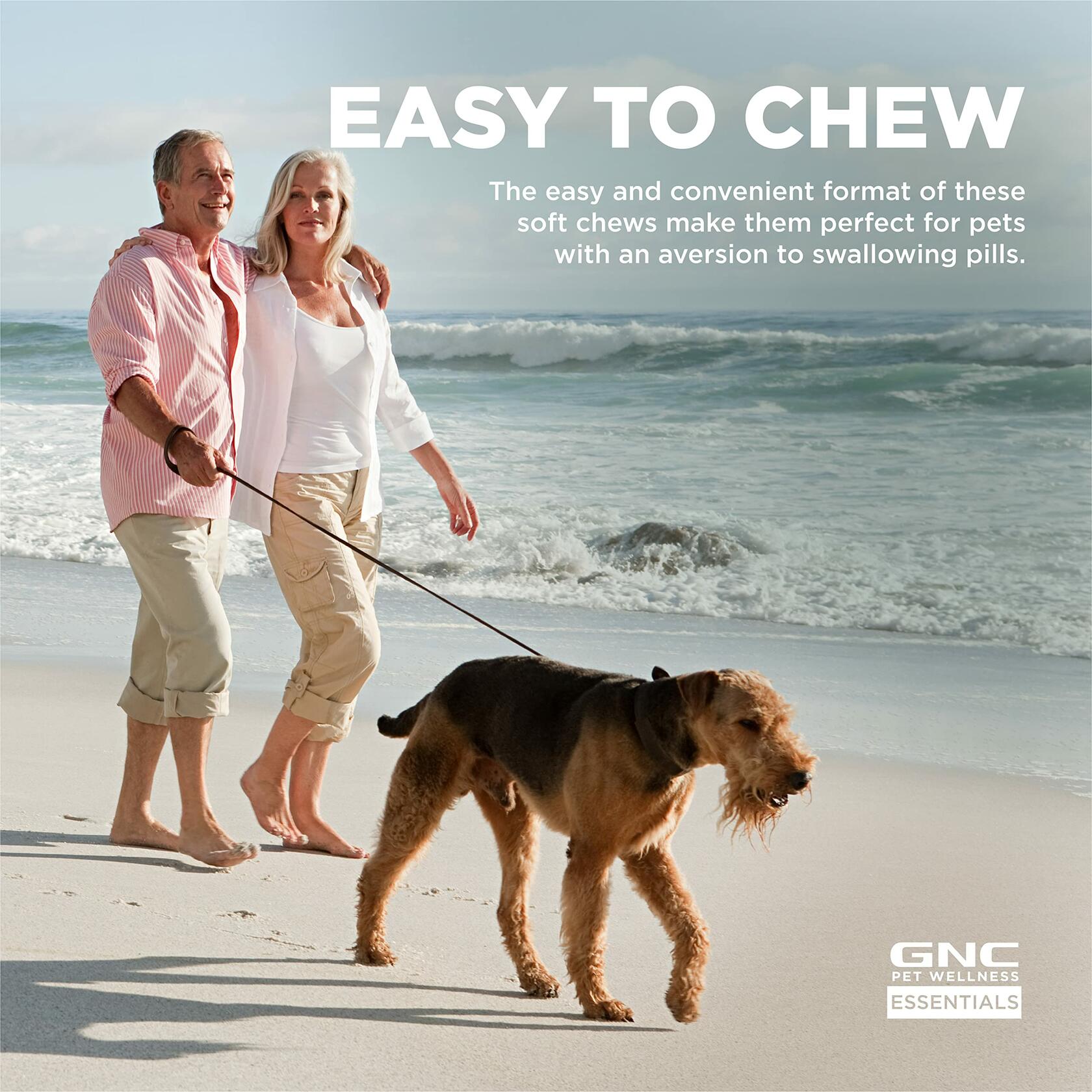 BestBy06/26 GNC Pets Digestion Probiotic Soft Chews Bacon Flavor 60Ct