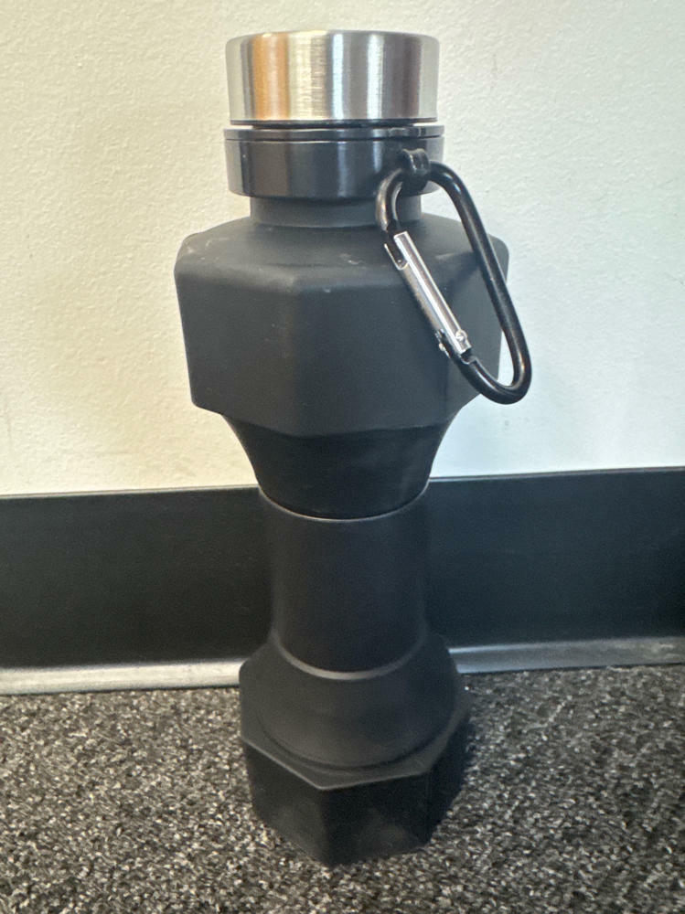 Mitour Collapsible Silicone Water Bottle Cup 650ml Foldable Reusable BPA Free