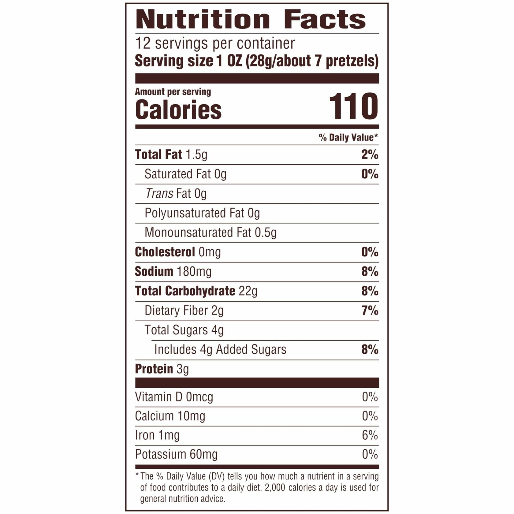 BestBy06/25 Snyder's of Hanover Braided Pretzel Twists Honey Wheat 12 Oz