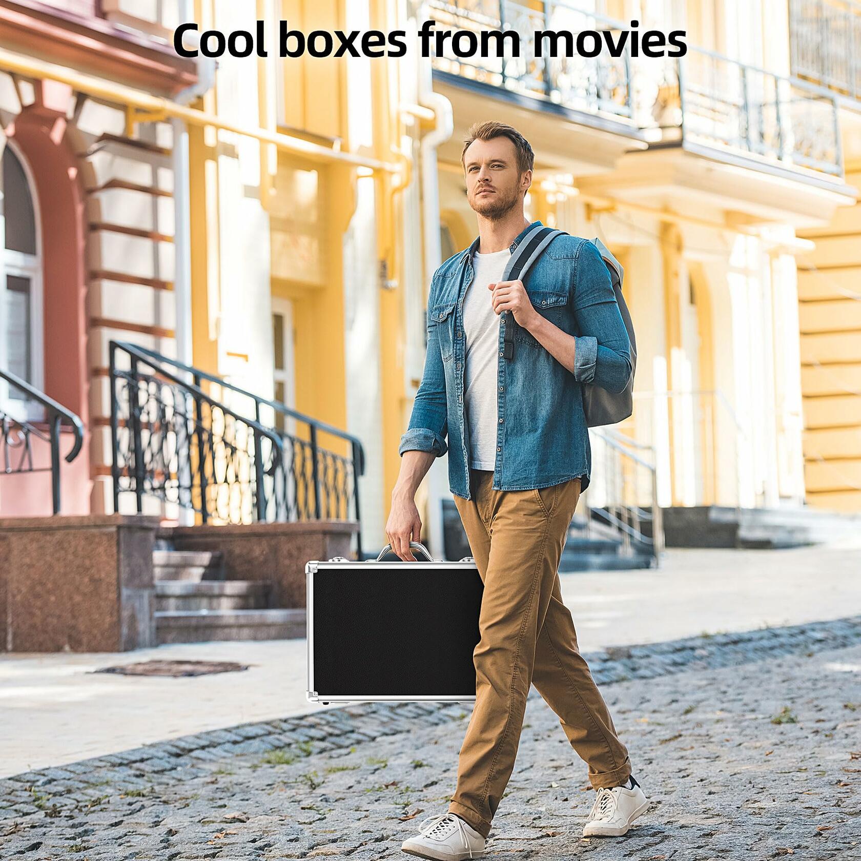 senhilear Starlink Mini Hard Case Aluminum Durable Foam Protection