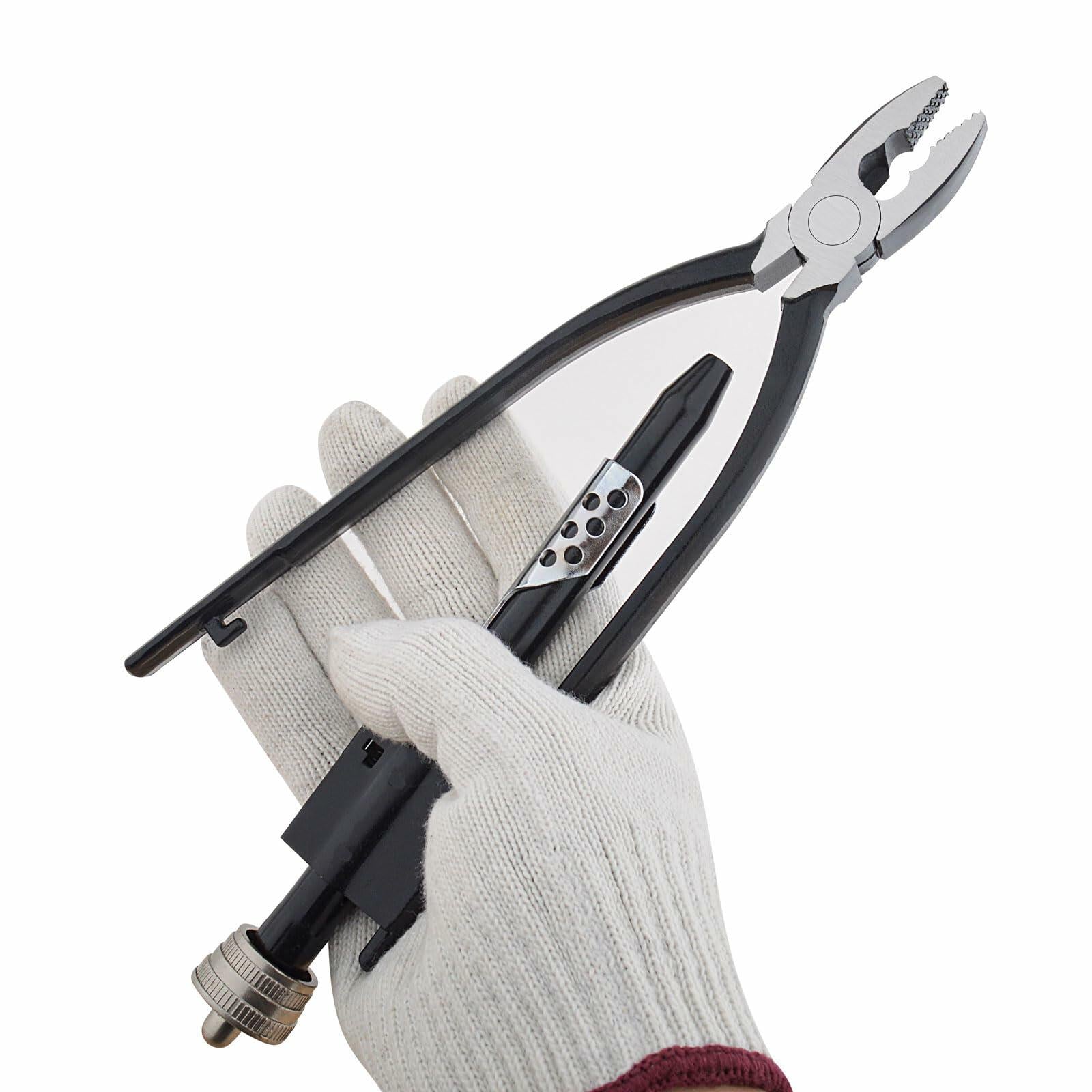 Gunpla 9 Inch Safety Wire Twisting Plier Automatic Spring Loaded Heavy Duty