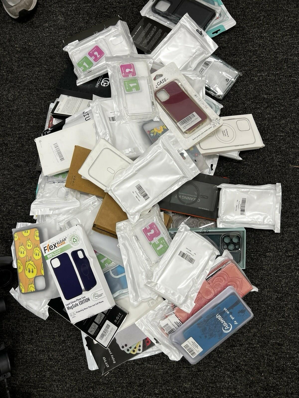 Lot of 65 Phone Cases New Condition