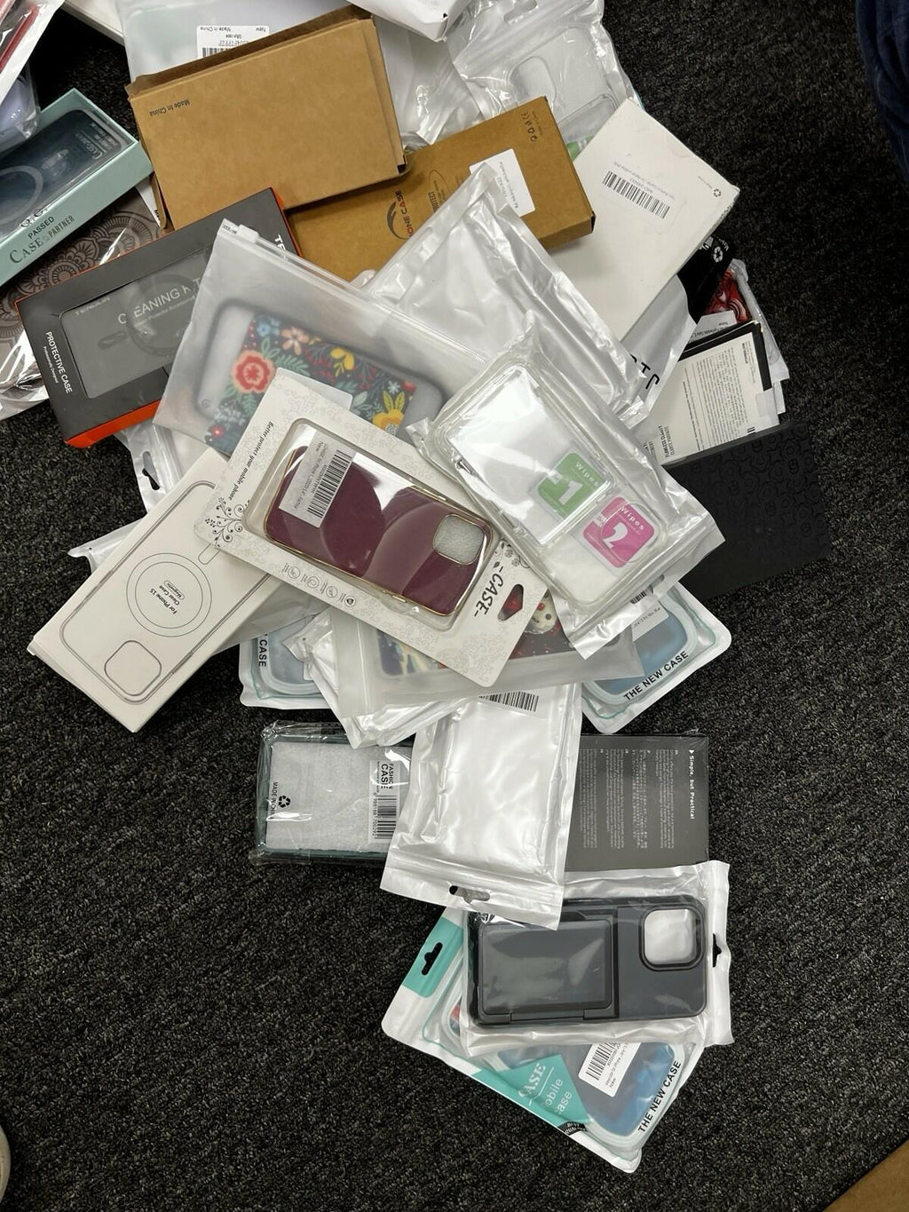 Lot of 65 Phone Cases New Condition