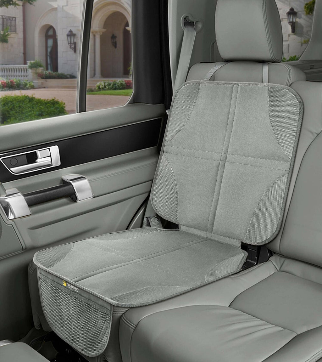 Tike Smart Premium Car Seat Protector High Back Gray