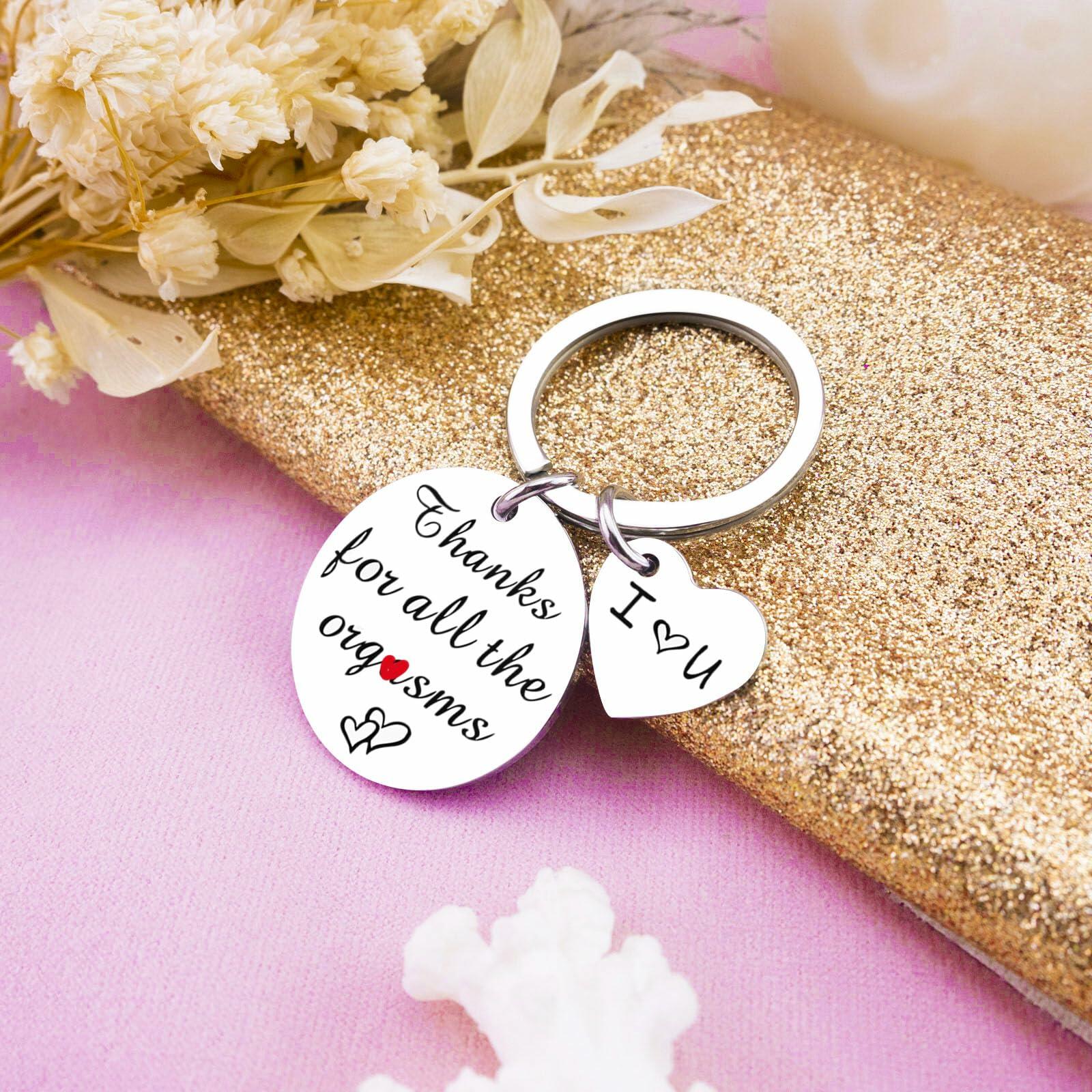 Women Stocking Stuffers Keychain Gifts Christmas Gag Gifts for Her Him