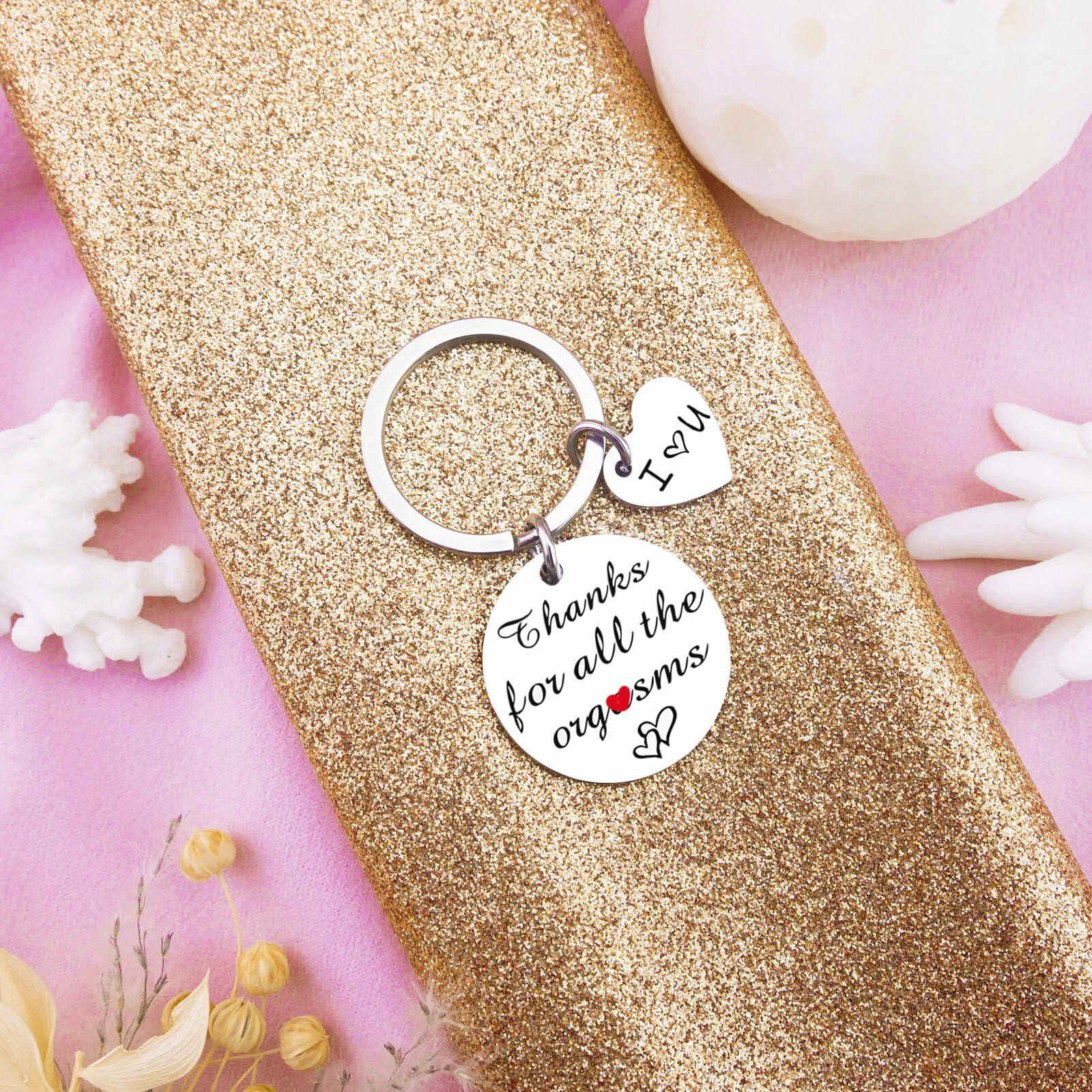 Women Stocking Stuffers Keychain Gifts Christmas Gag Gifts for Her Him