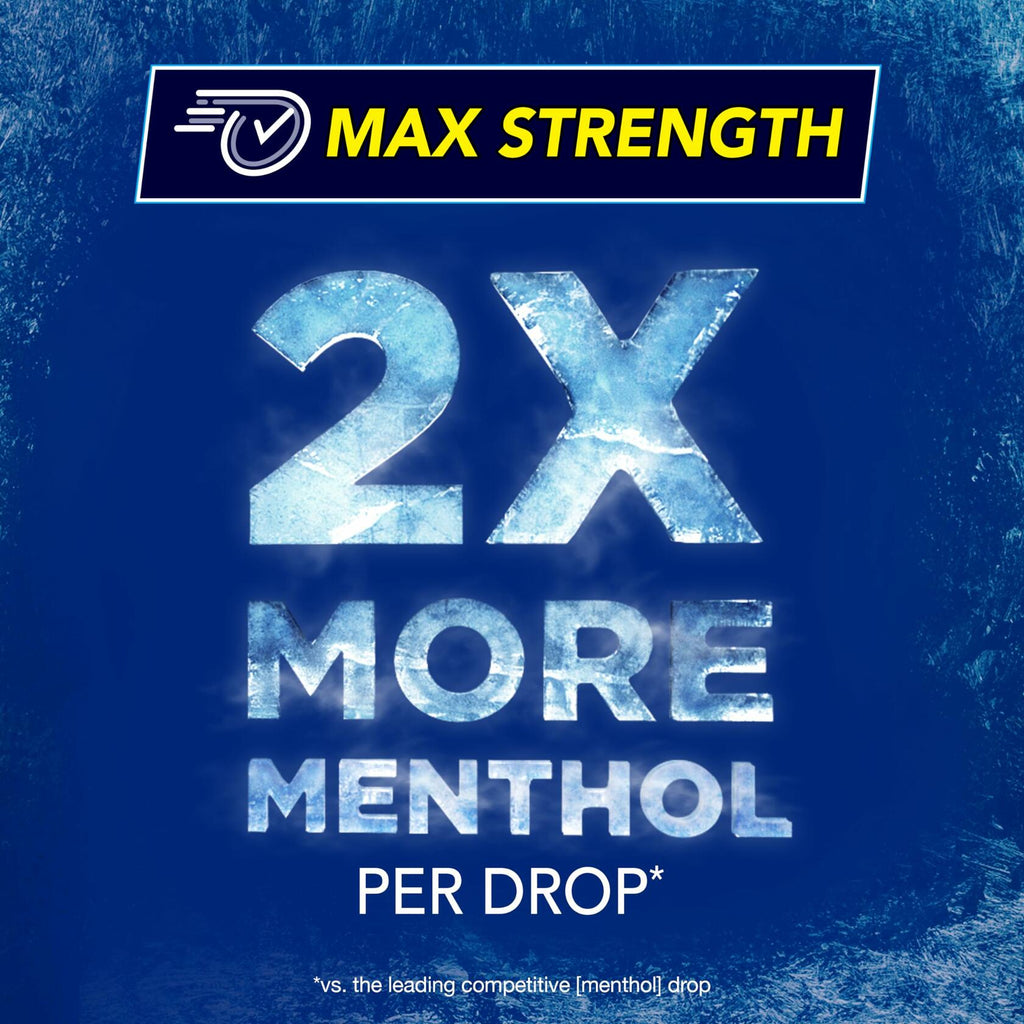 BestBy04/27 Vicks VapoCool Severe Medicated Sore Throat Drops Max Strength 45ct
