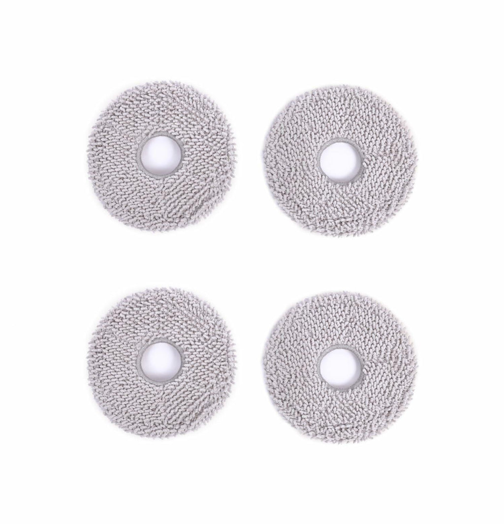ECOVACS Washable Mopping Pads 4 PCS for DEEBOT X1Series Omni Gray