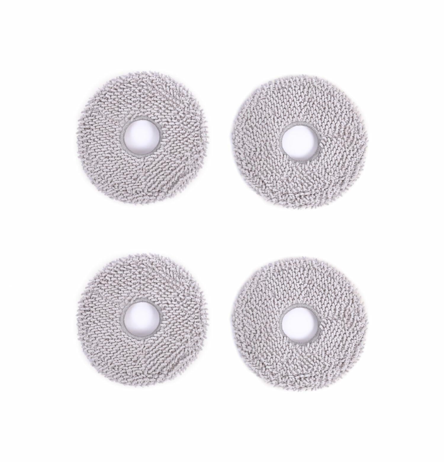 ECOVACS Washable Mopping Pads 4 PCS for DEEBOT X1Series Omni Gray