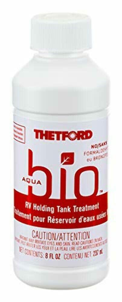 Thetford AquaBio RV Holding Tank Treatment Citrus Twist 6 Pack 8oz Orange