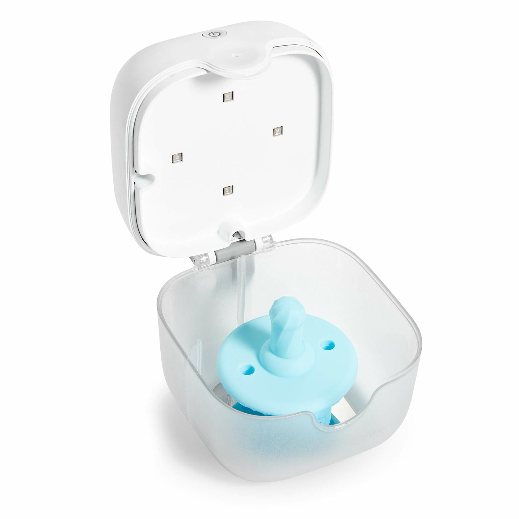 Munchkin Portable UV-C Cleaner Rechargeable Battery White Pacifier Teether