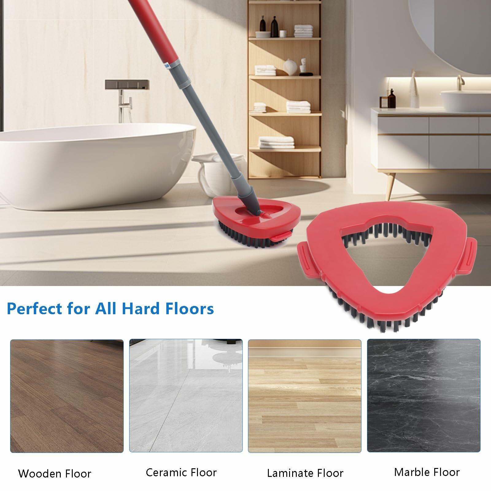 BUXEBUX Spin Mop Scrub Brush for O-Cedar EasyWring 1-Tank System