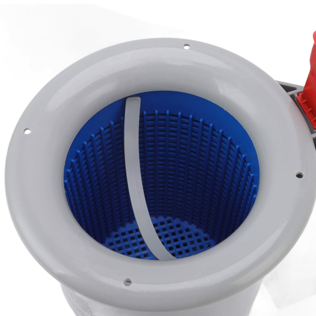 Kuuleyn Above Ground Pool Surface Skimmer Wall Mount Gray Automatic