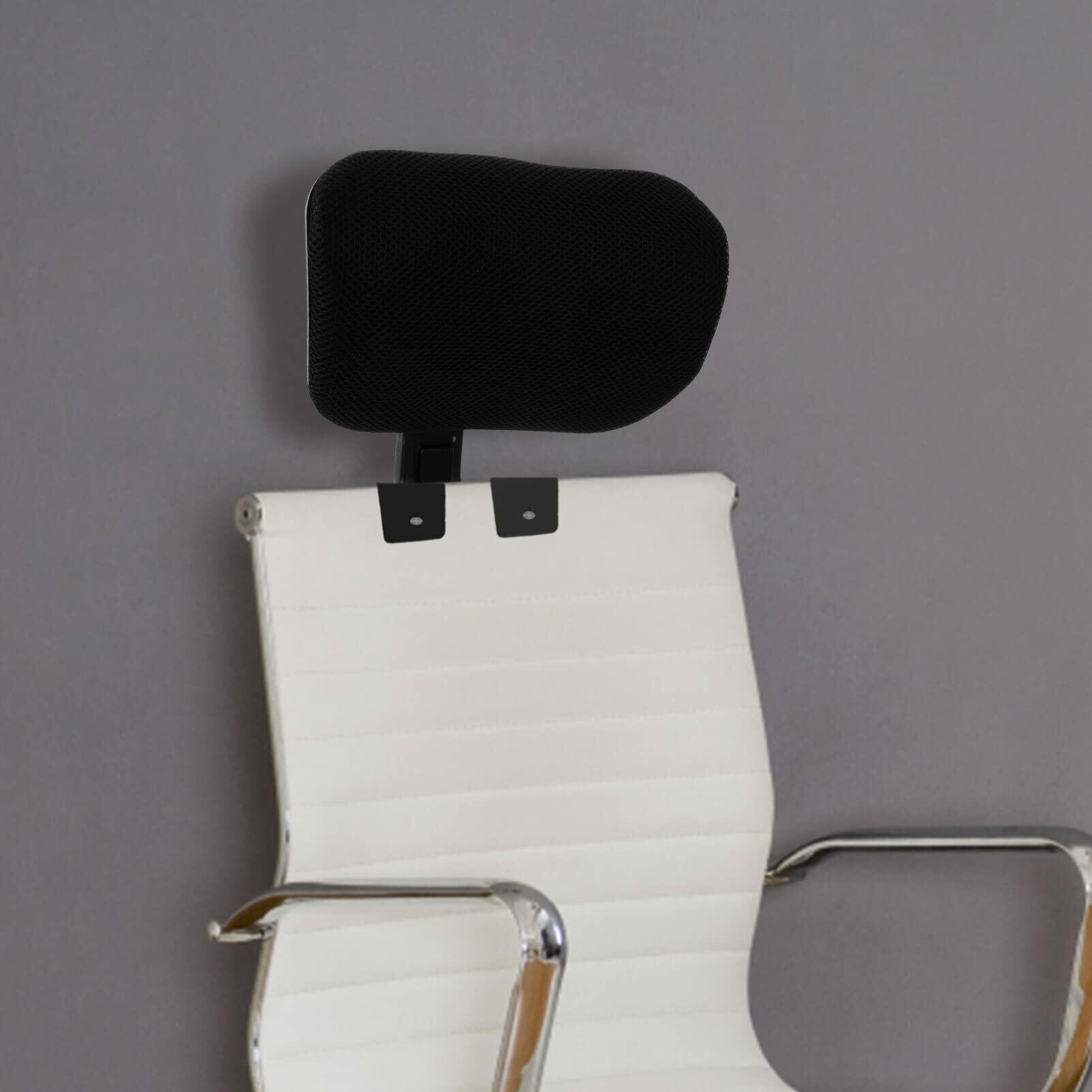 [Like New] Tofficu Adjustable Ergonomic Mesh Headrest for Office Chair Black