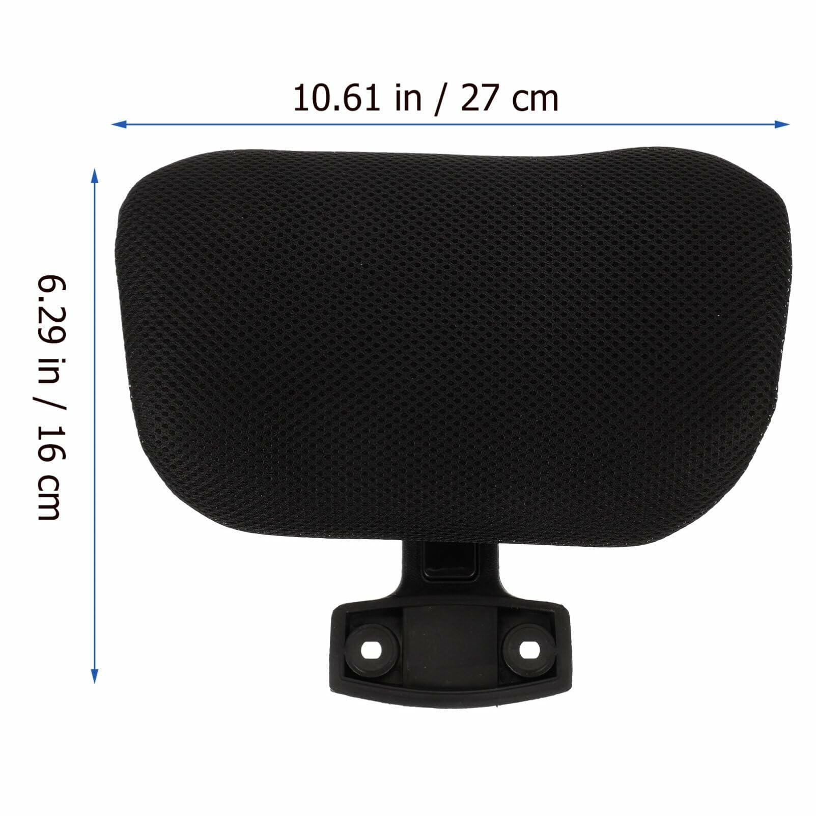 [Like New] Tofficu Adjustable Ergonomic Mesh Headrest for Office Chair Black