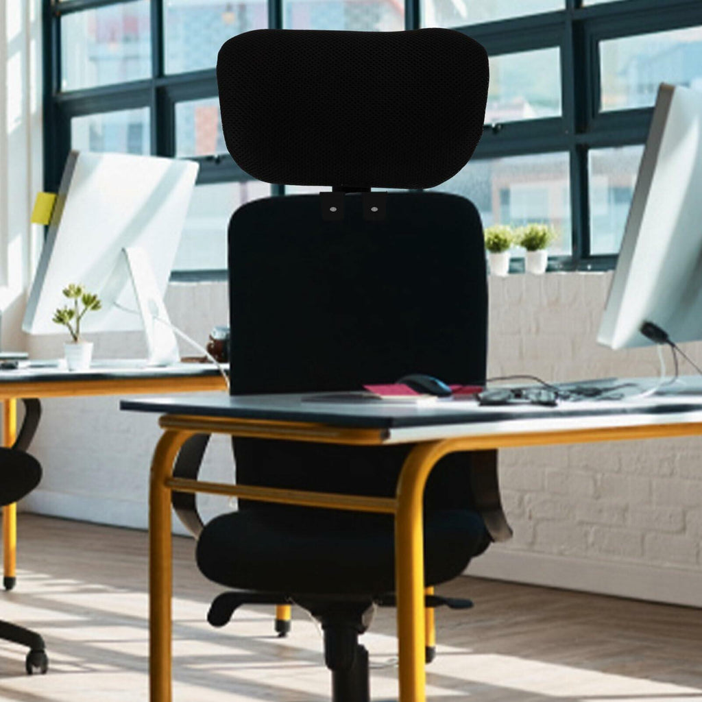 [Like New] Tofficu Adjustable Ergonomic Mesh Headrest for Office Chair Black