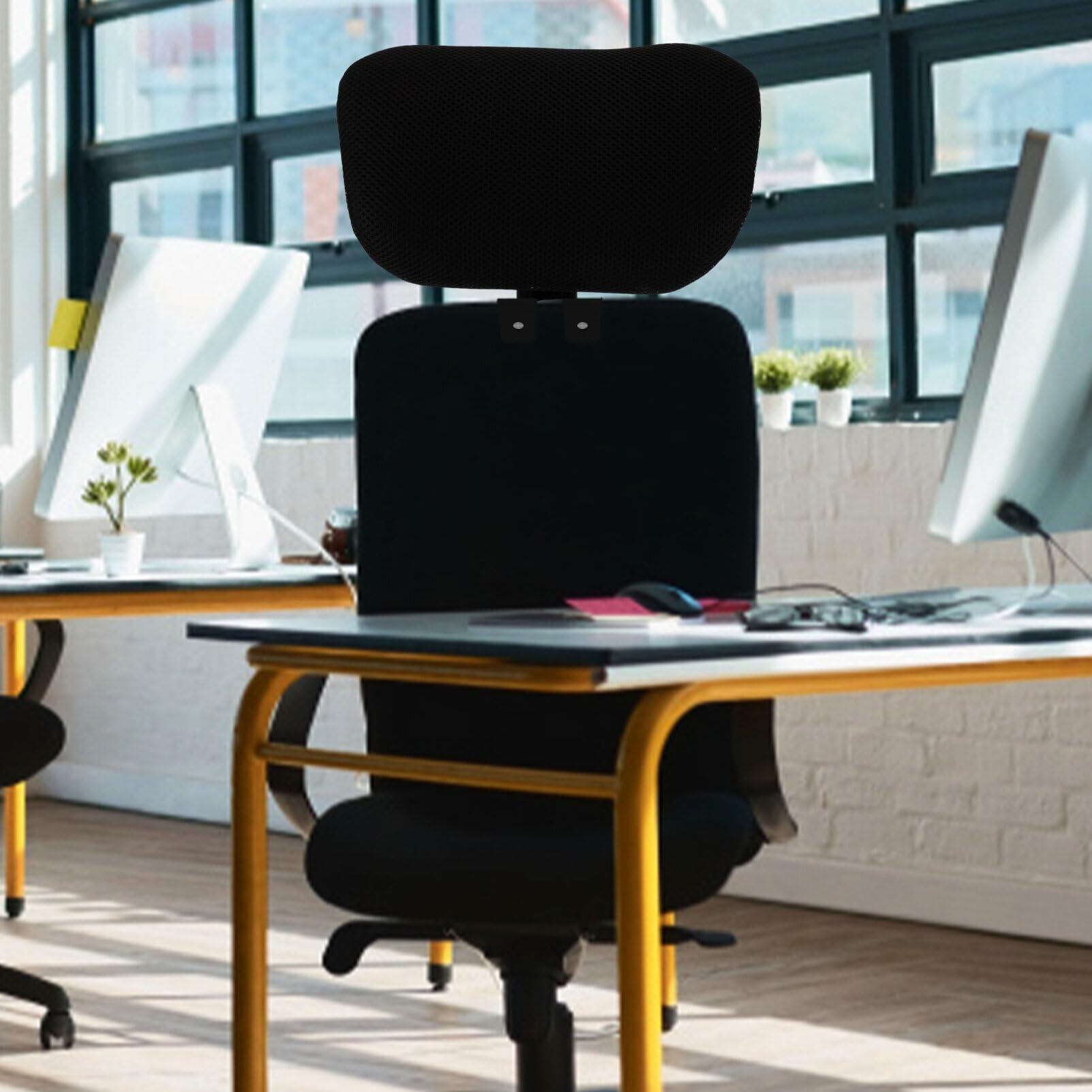 [Like New] Tofficu Adjustable Ergonomic Mesh Headrest for Office Chair Black